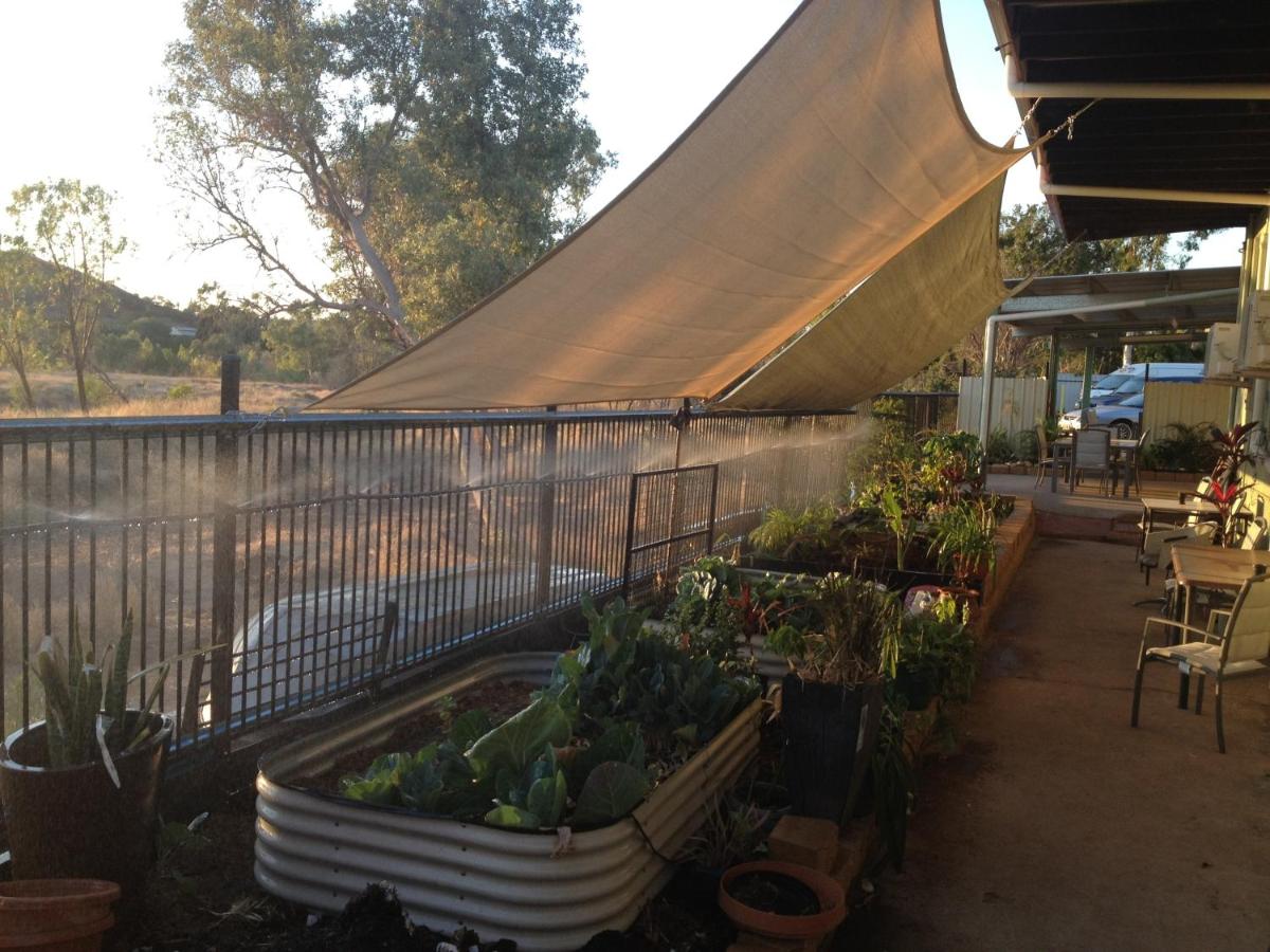 outdoor BBQ area