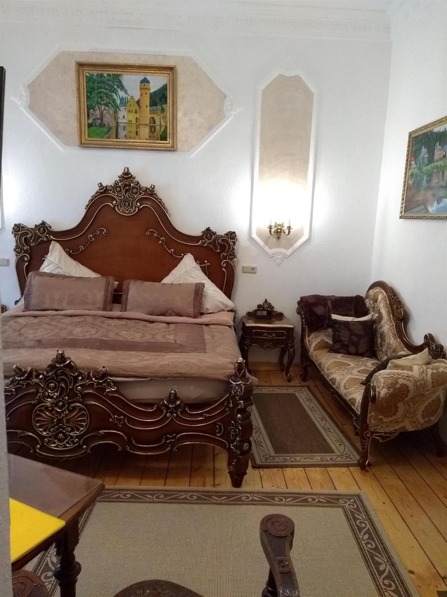 Villa Imperia, Museums-Hotel, Treppensteigen