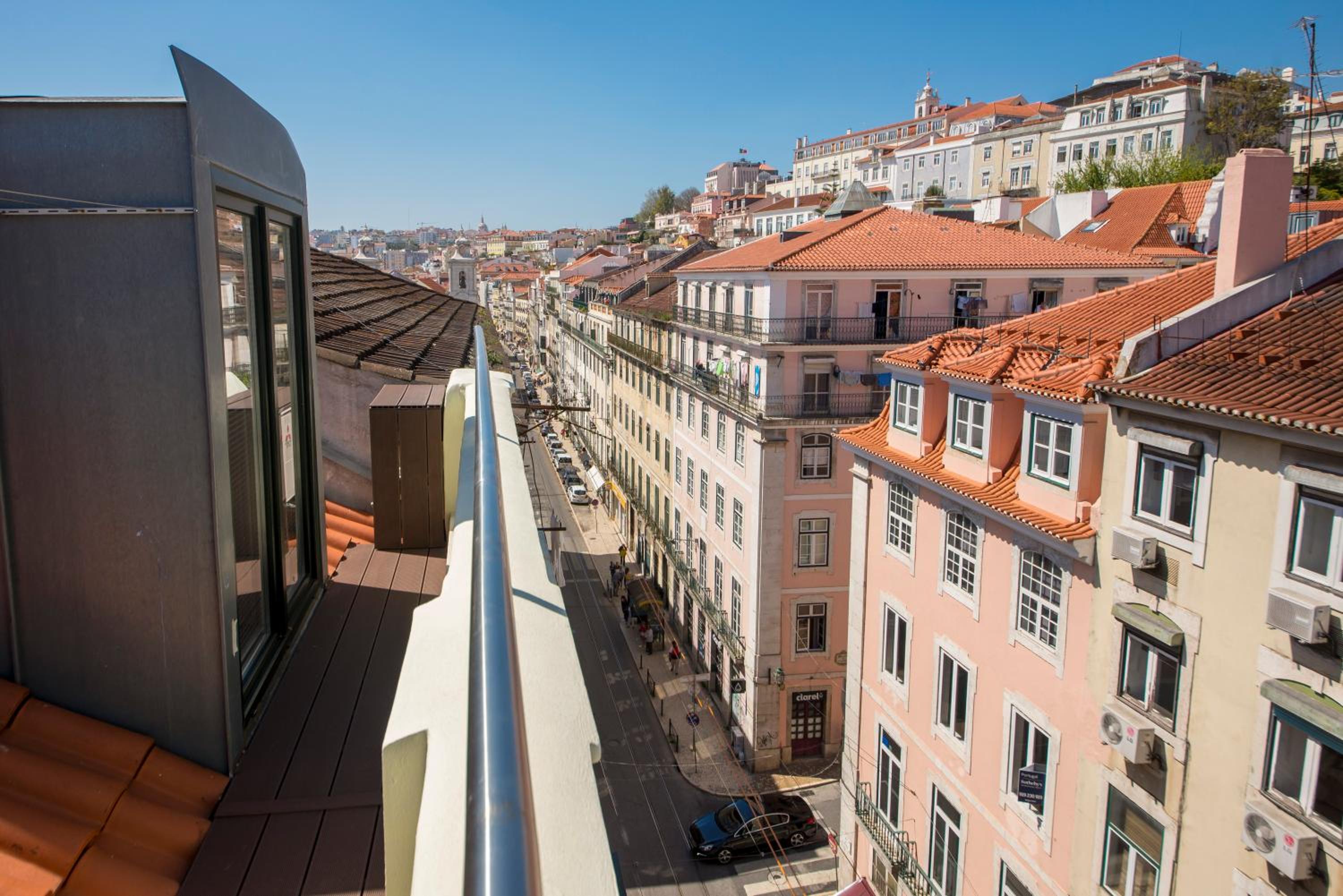Luminous Rooftop by the River Tagus by NestatLisbon view 2