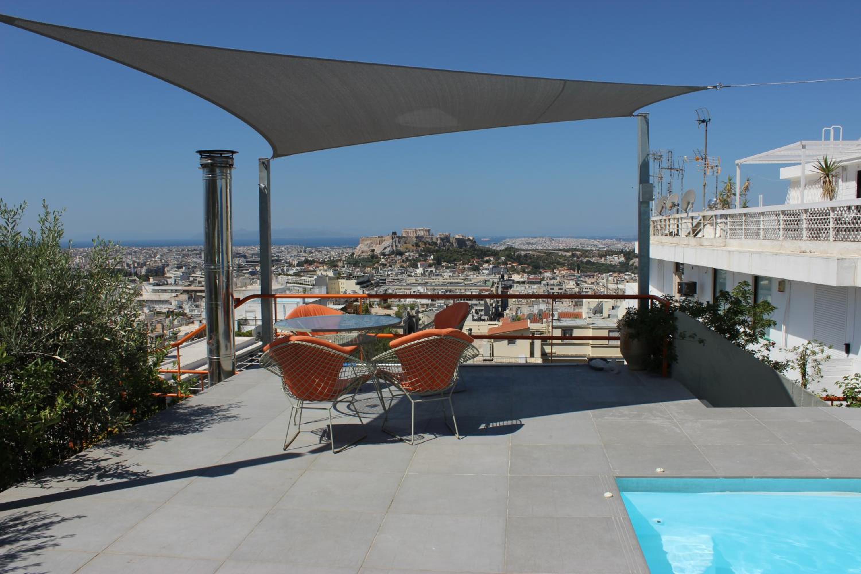 Acropolis view penthouse