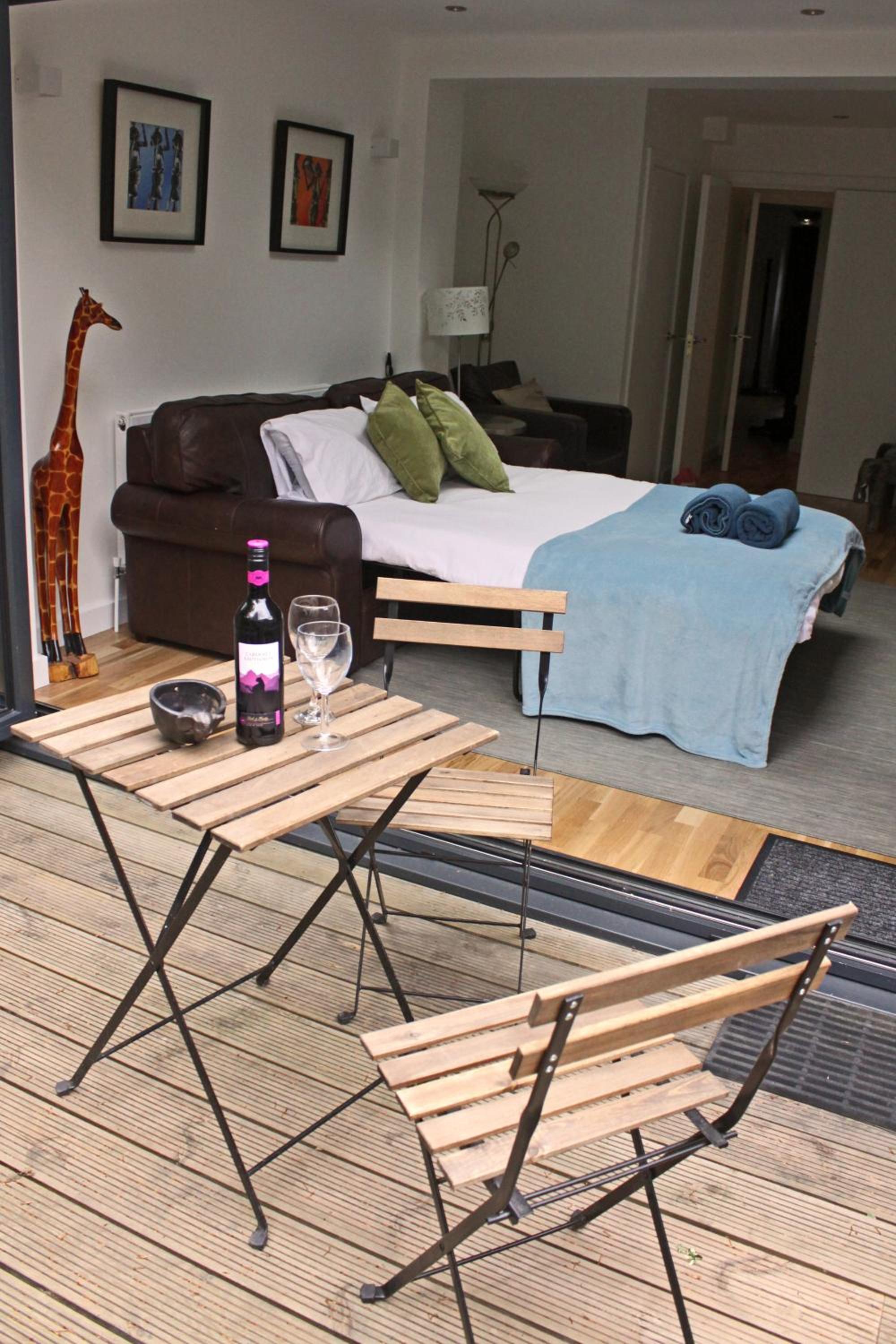 outdoor bbq area