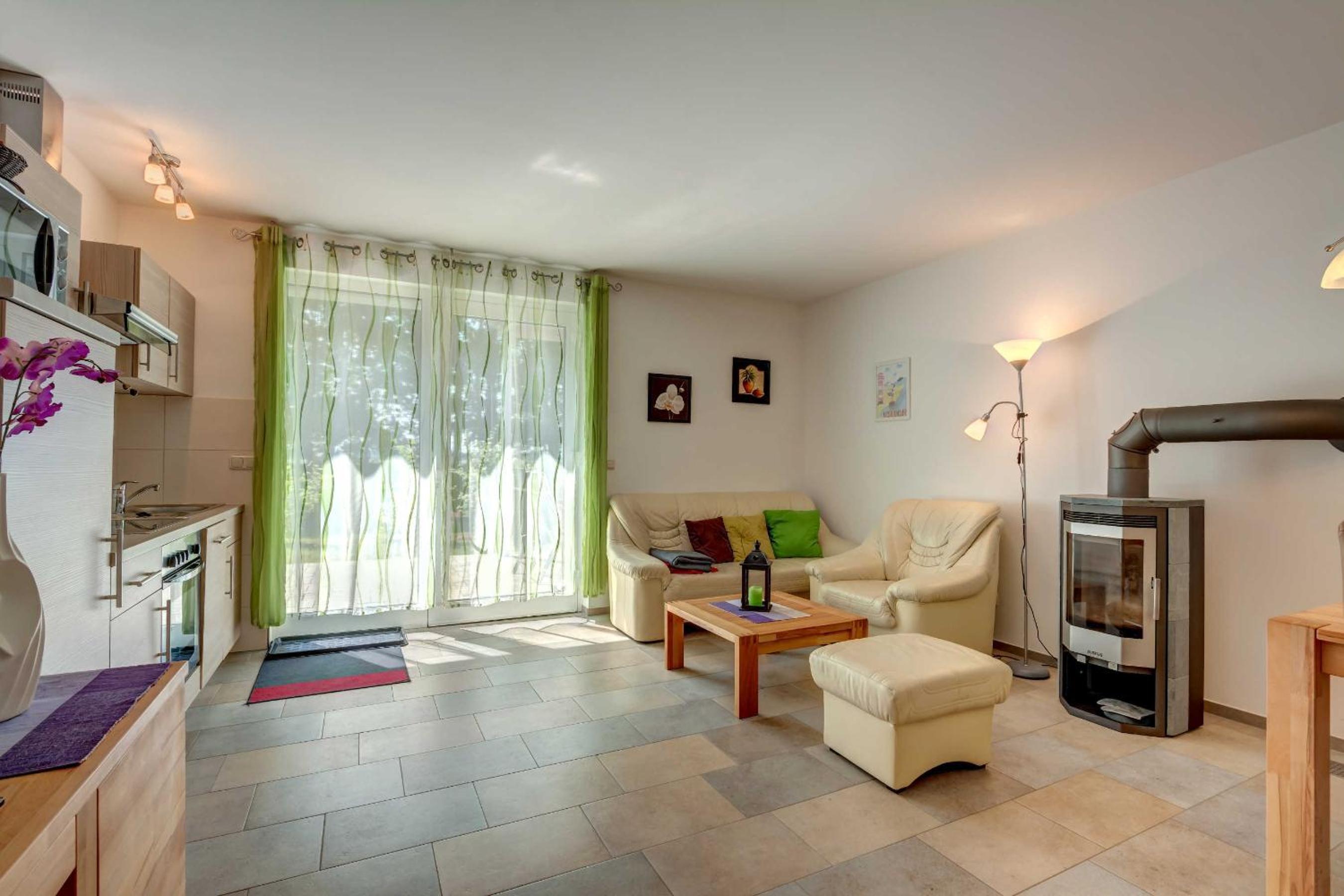 Haus Werder Wohnung 2 mit Kamin view 3