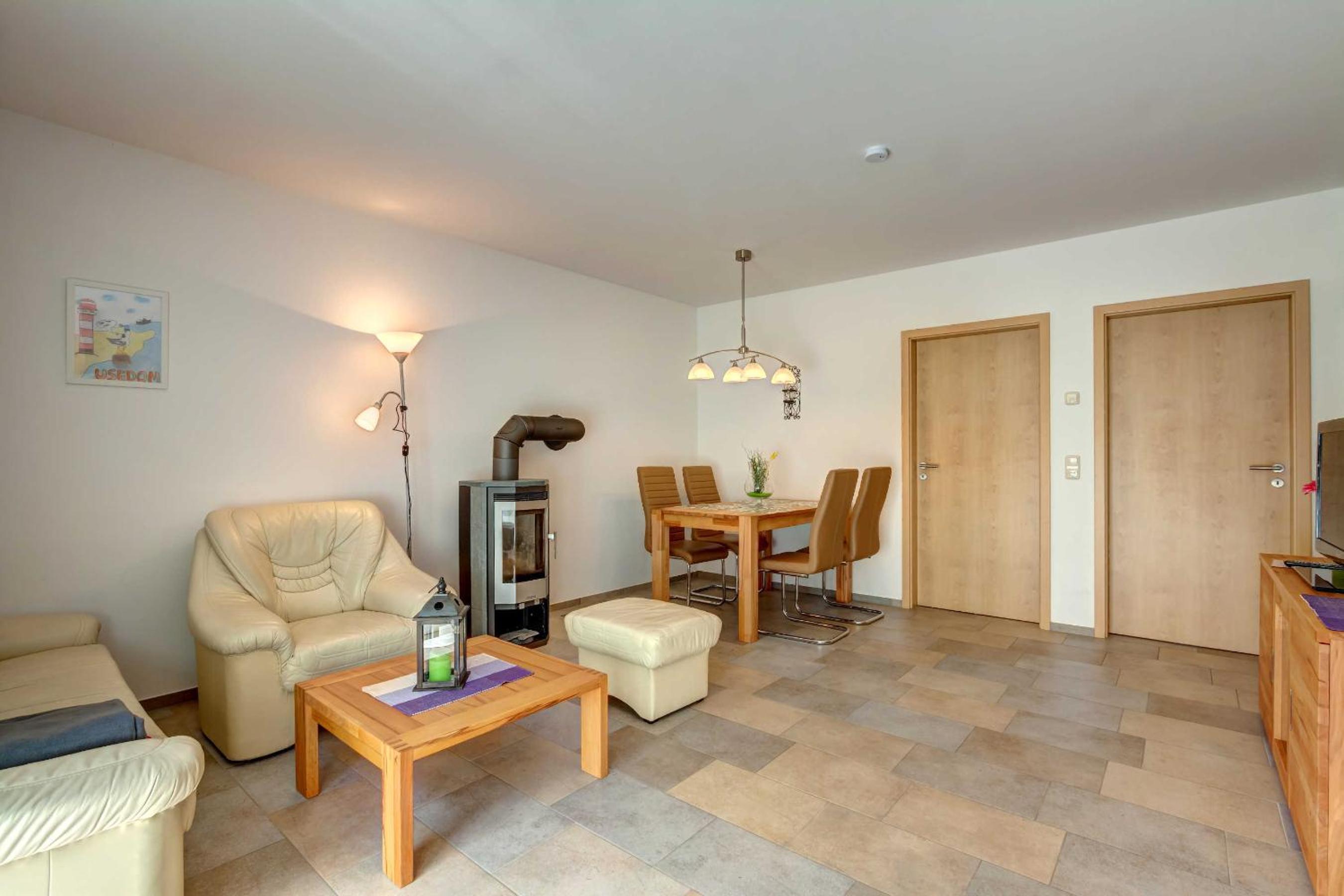 Haus Werder Wohnung 2 mit Kamin view 4