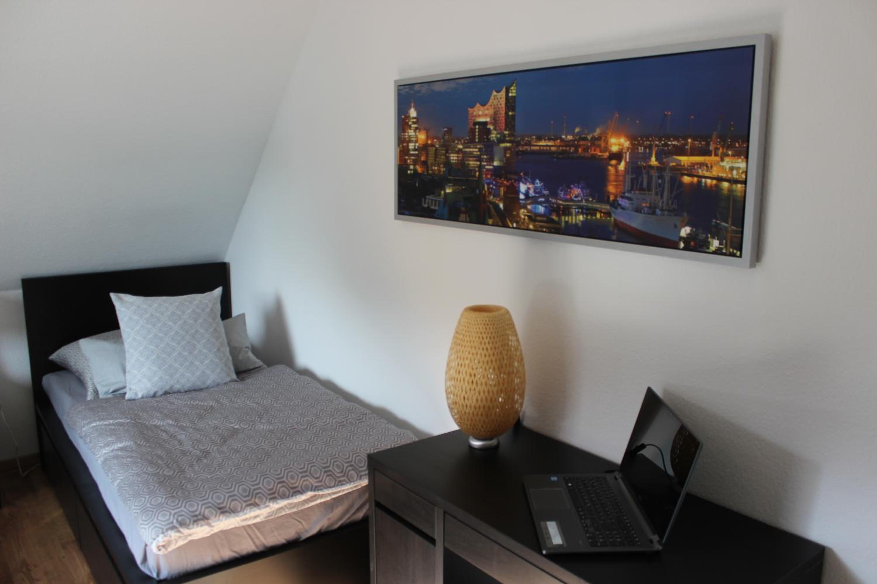 Ferienhaus an der Grenze zu Hamburg Zentrale Lage