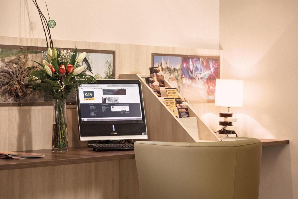 hotel reception