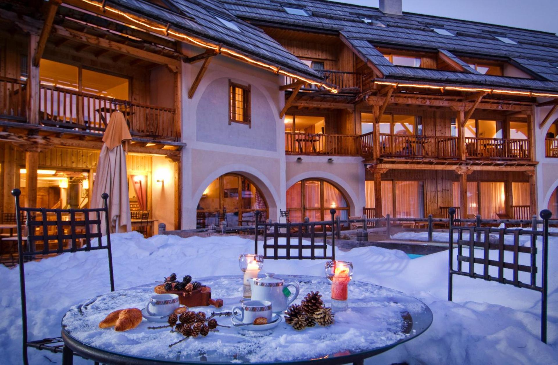 outdoor BBQ area