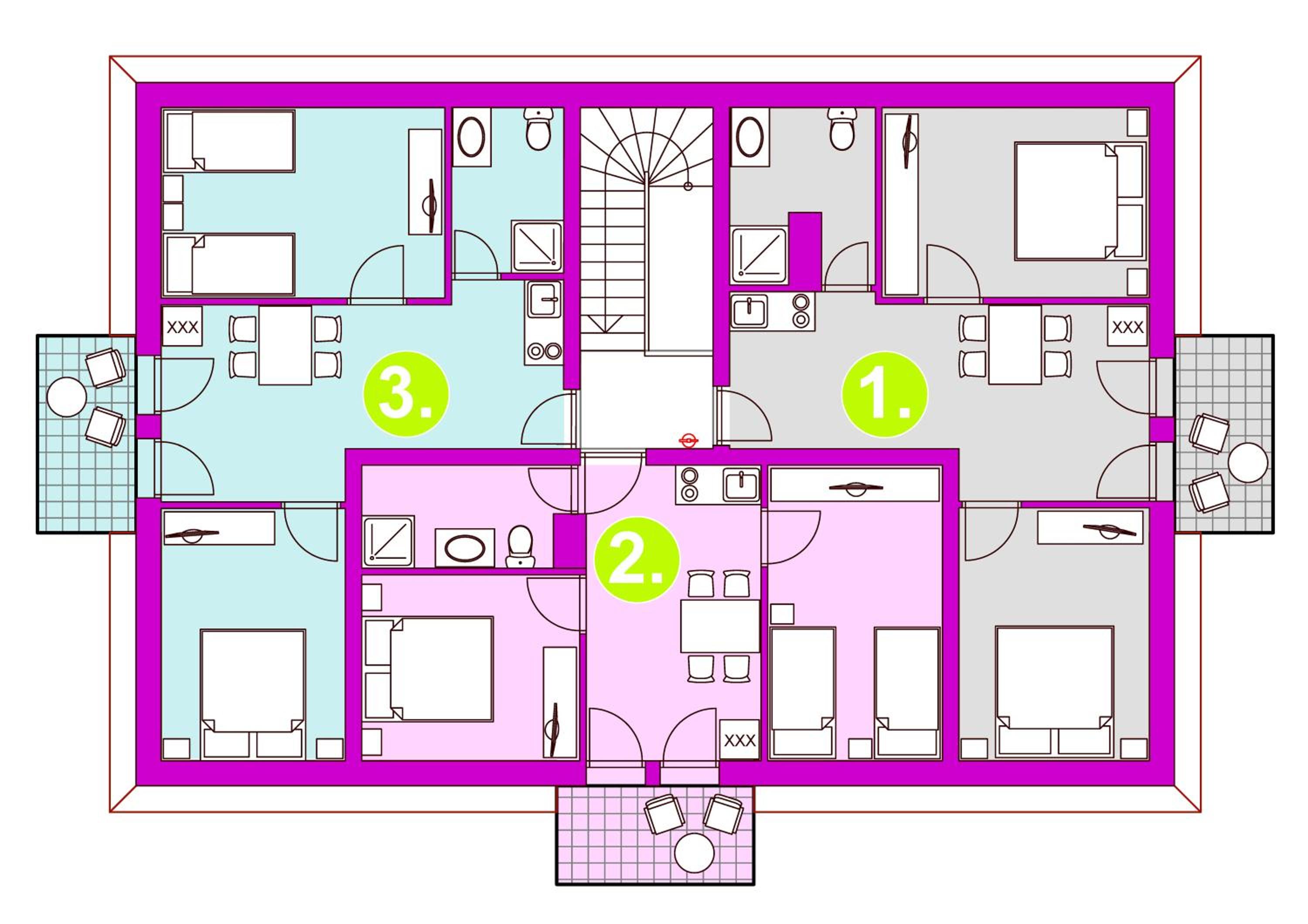Albízia Apartments view 2