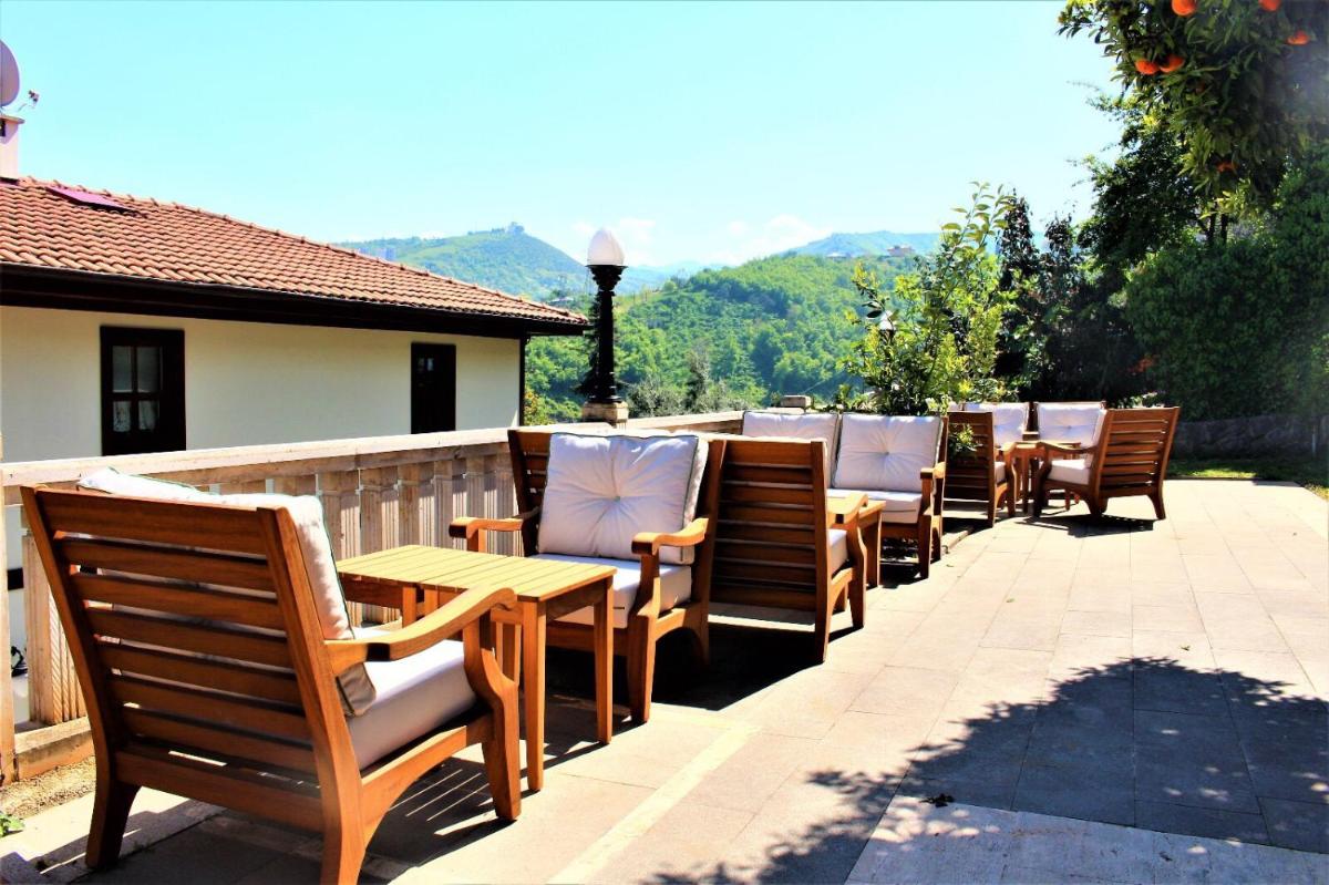 outdoor BBQ area