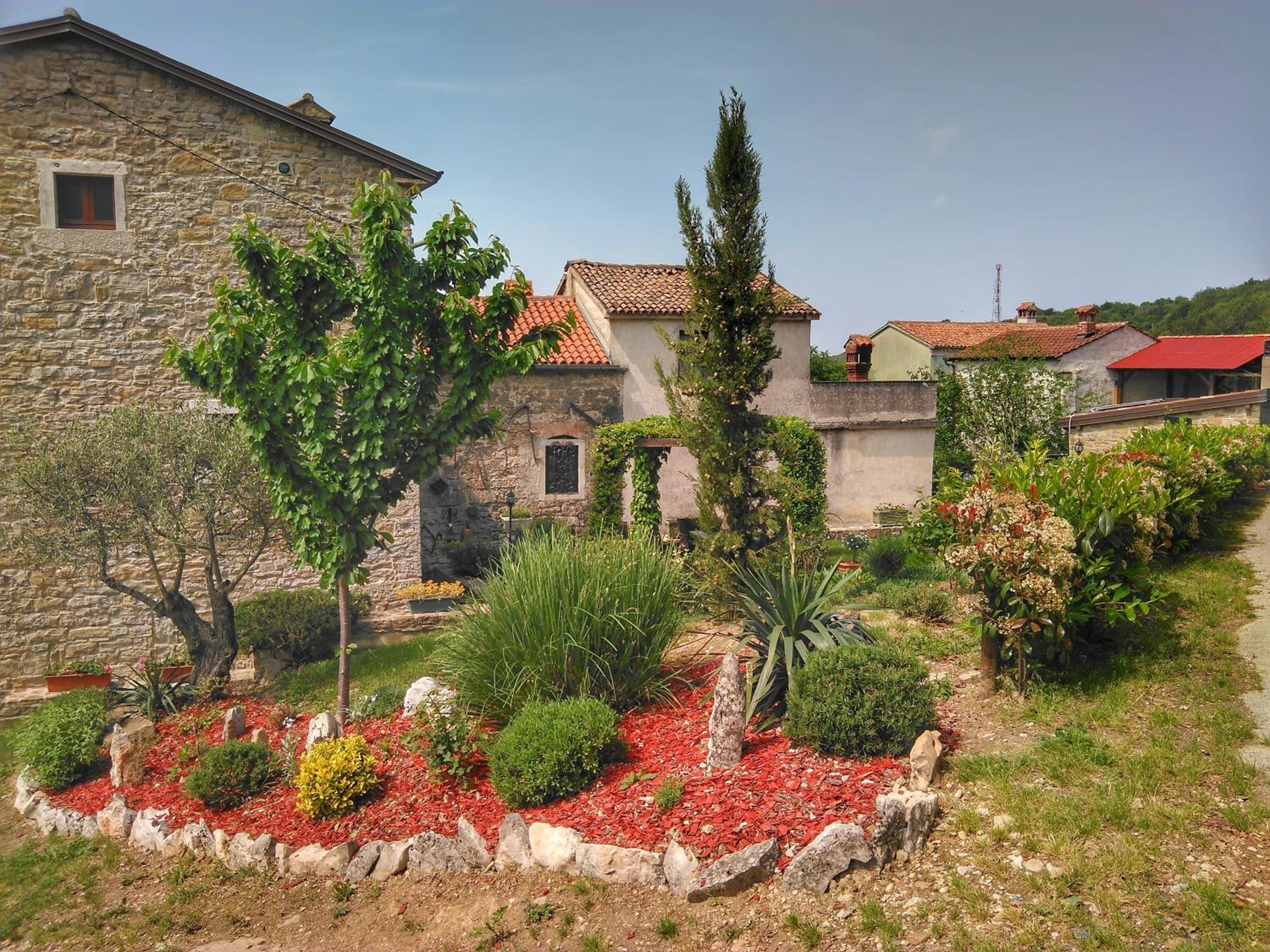 al Merlo Olivo, rural istrian house view 4