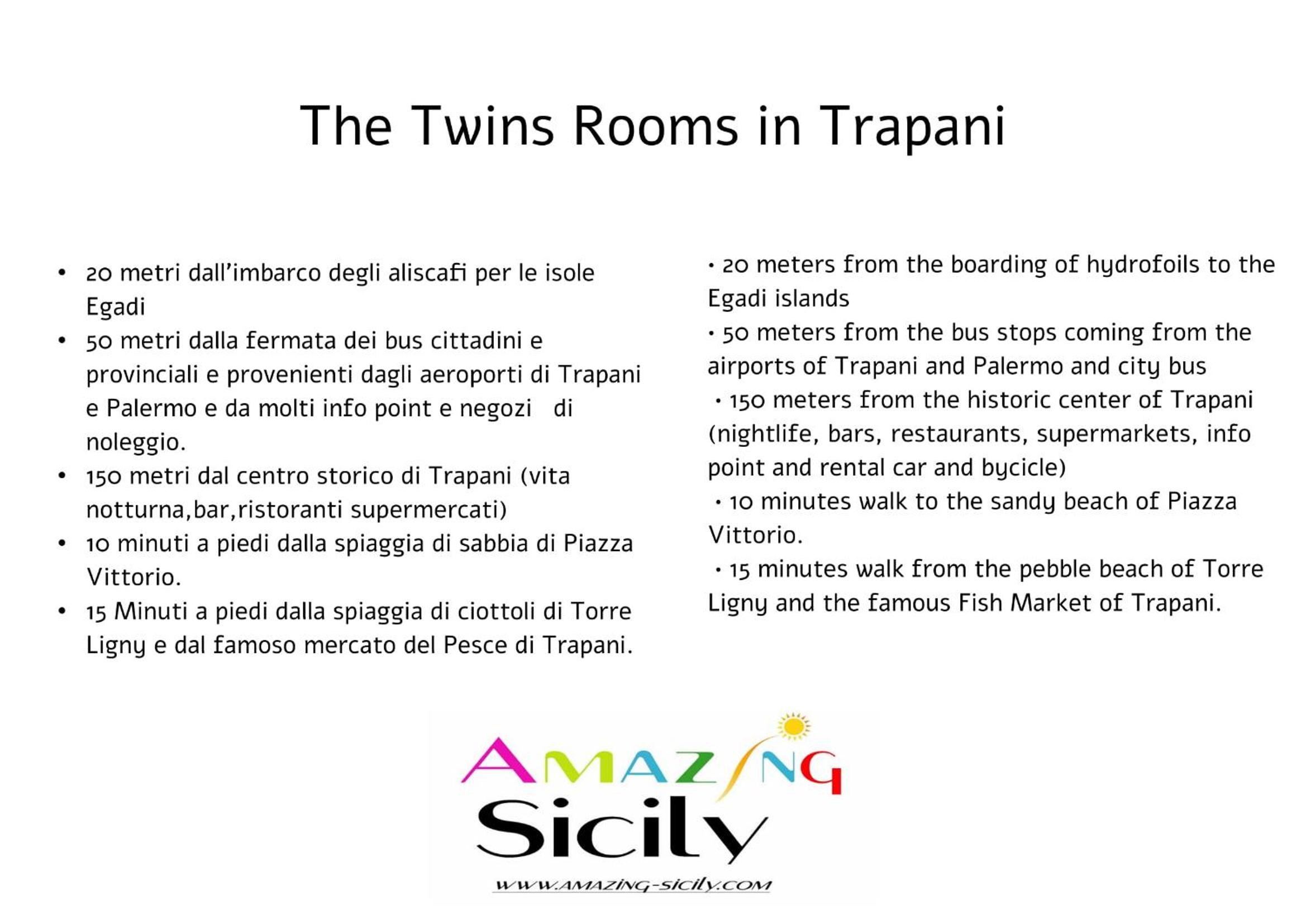 The twins Rooms in Trapani 1 photo 3