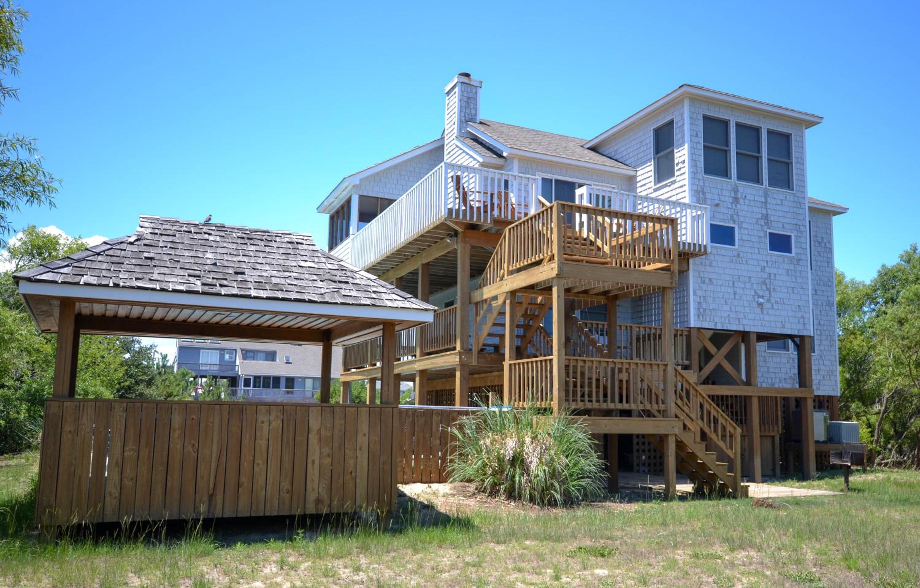 Windhaven - Corolla, Whalehead, Beach 400 Yds, Pool, Hot Tub, Tiki Bar, Pets OK, Flex Stays