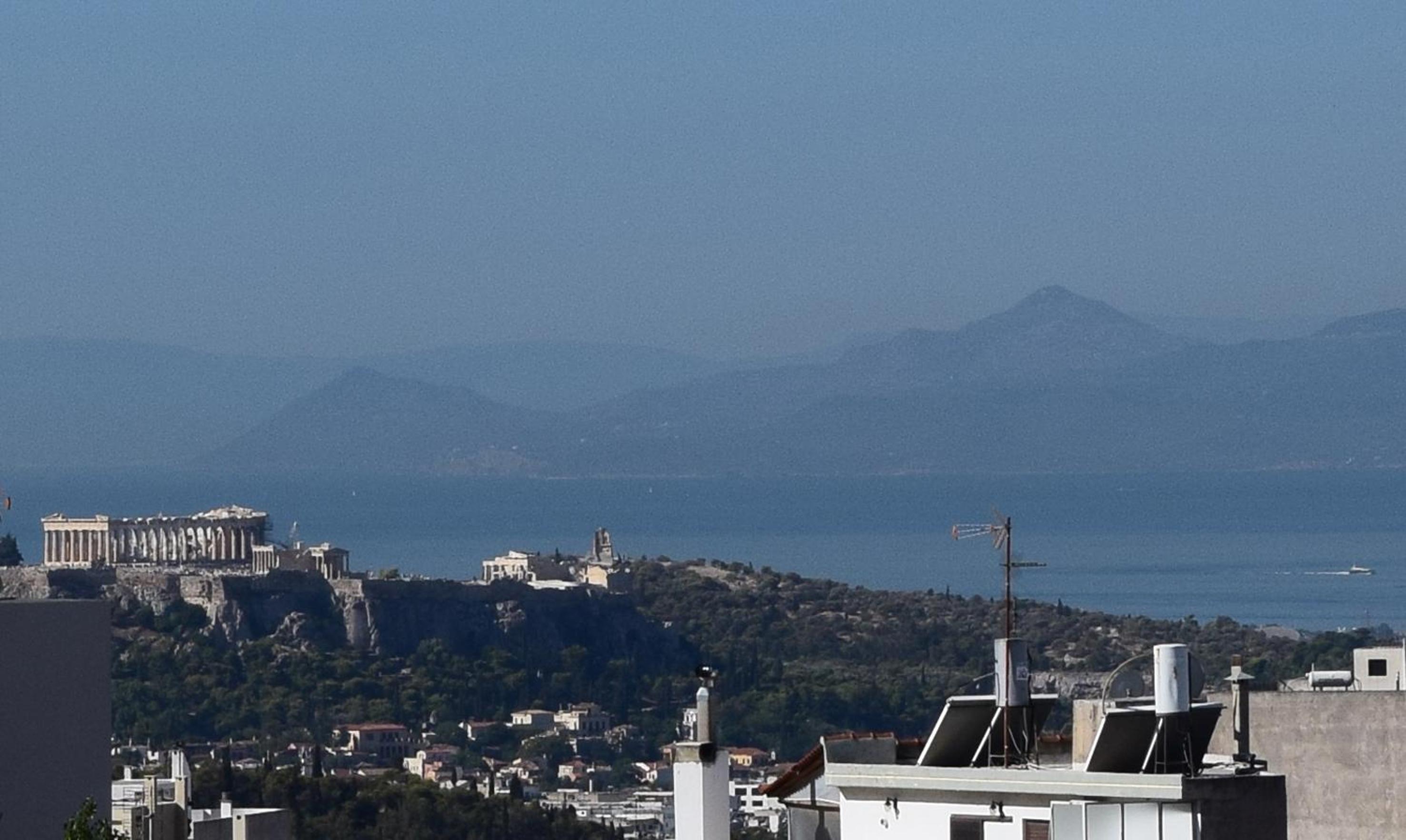Private pool & Panorama View on Athens center Hill