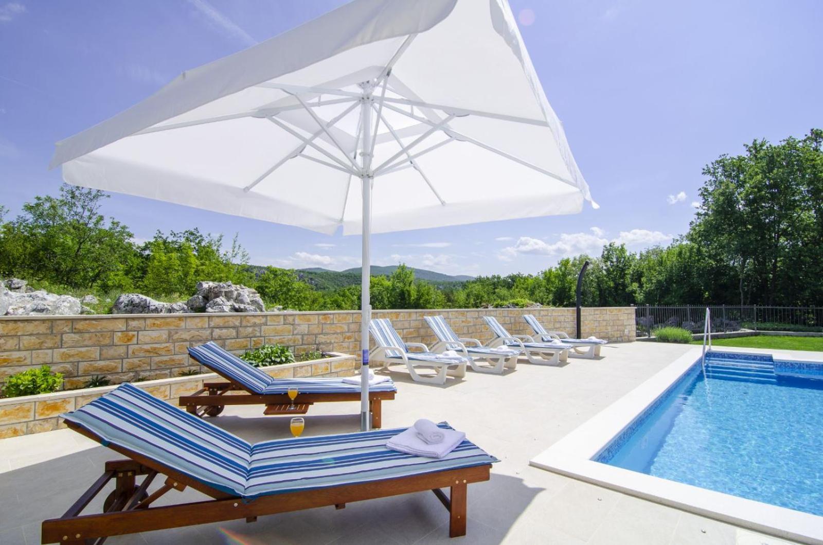 Charming Villa Katja with Private Pool and AC in All Rooms, Near Split view 3