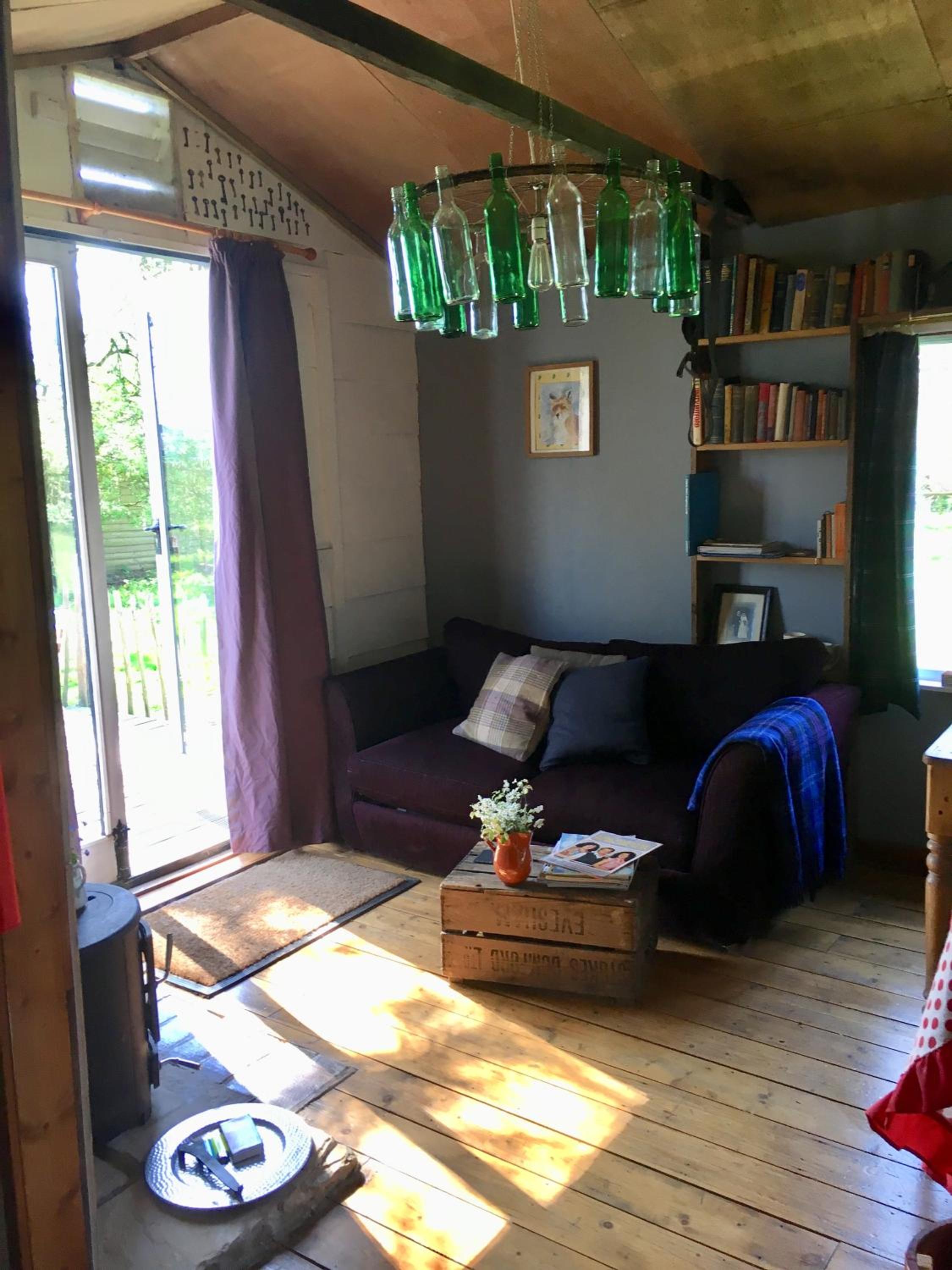 The Old Apple Shed cosy heated cottage in a meadow close to the charming village of Bethersden view 3