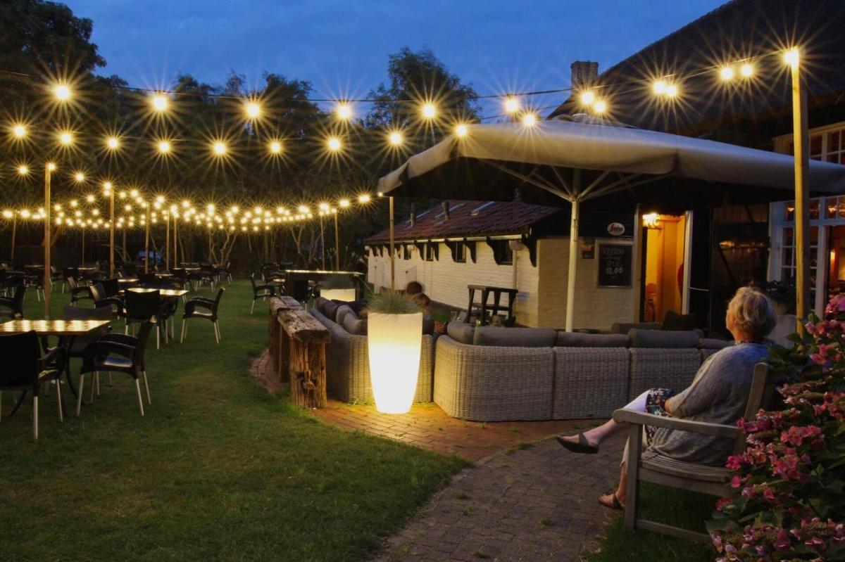 outdoor BBQ area