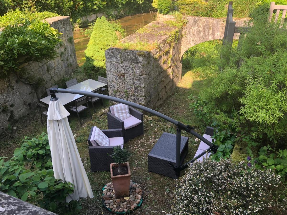 outdoor BBQ area