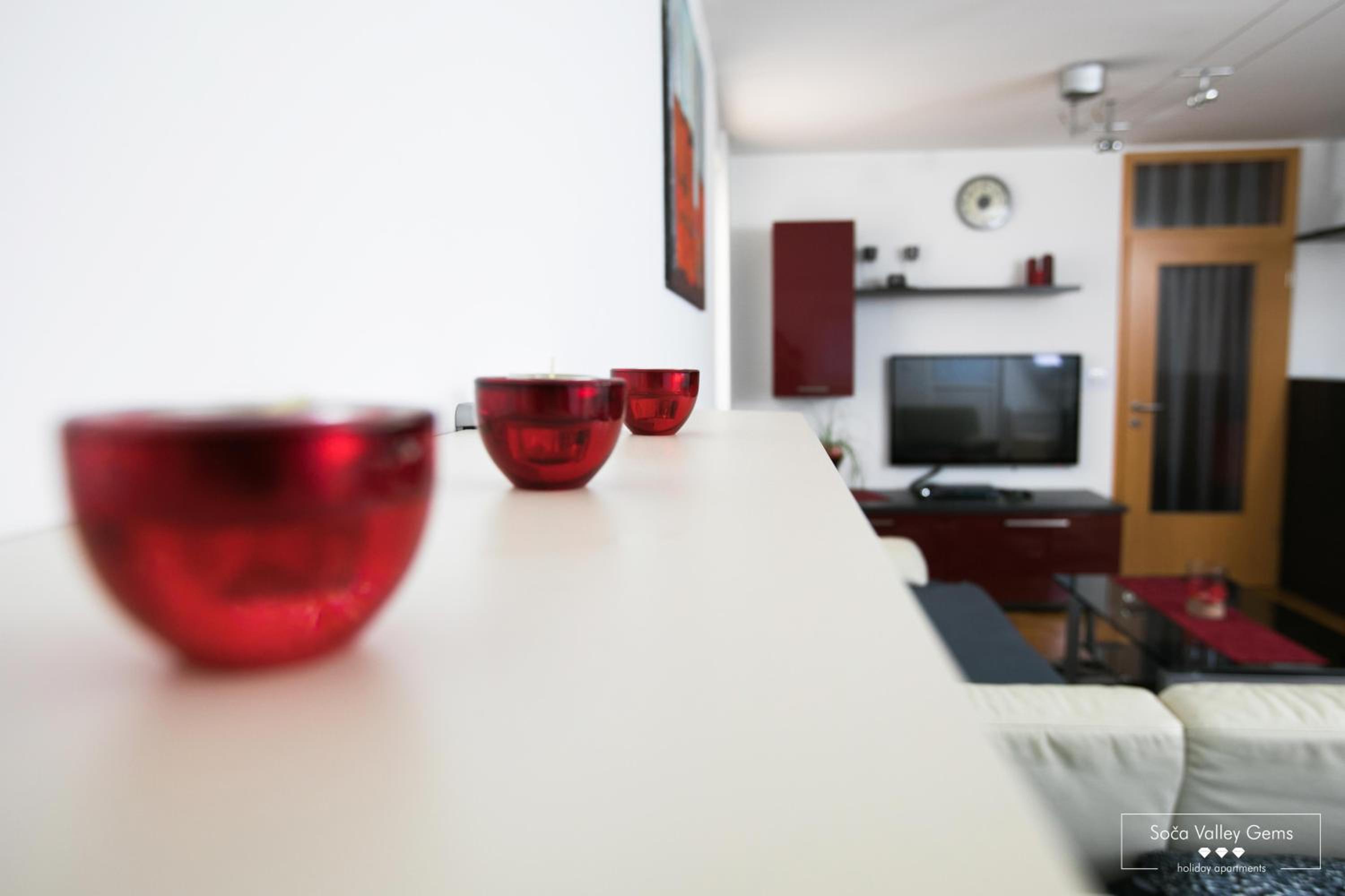 RUBY Apartment Kobarid Private Sauna Retreat view 2