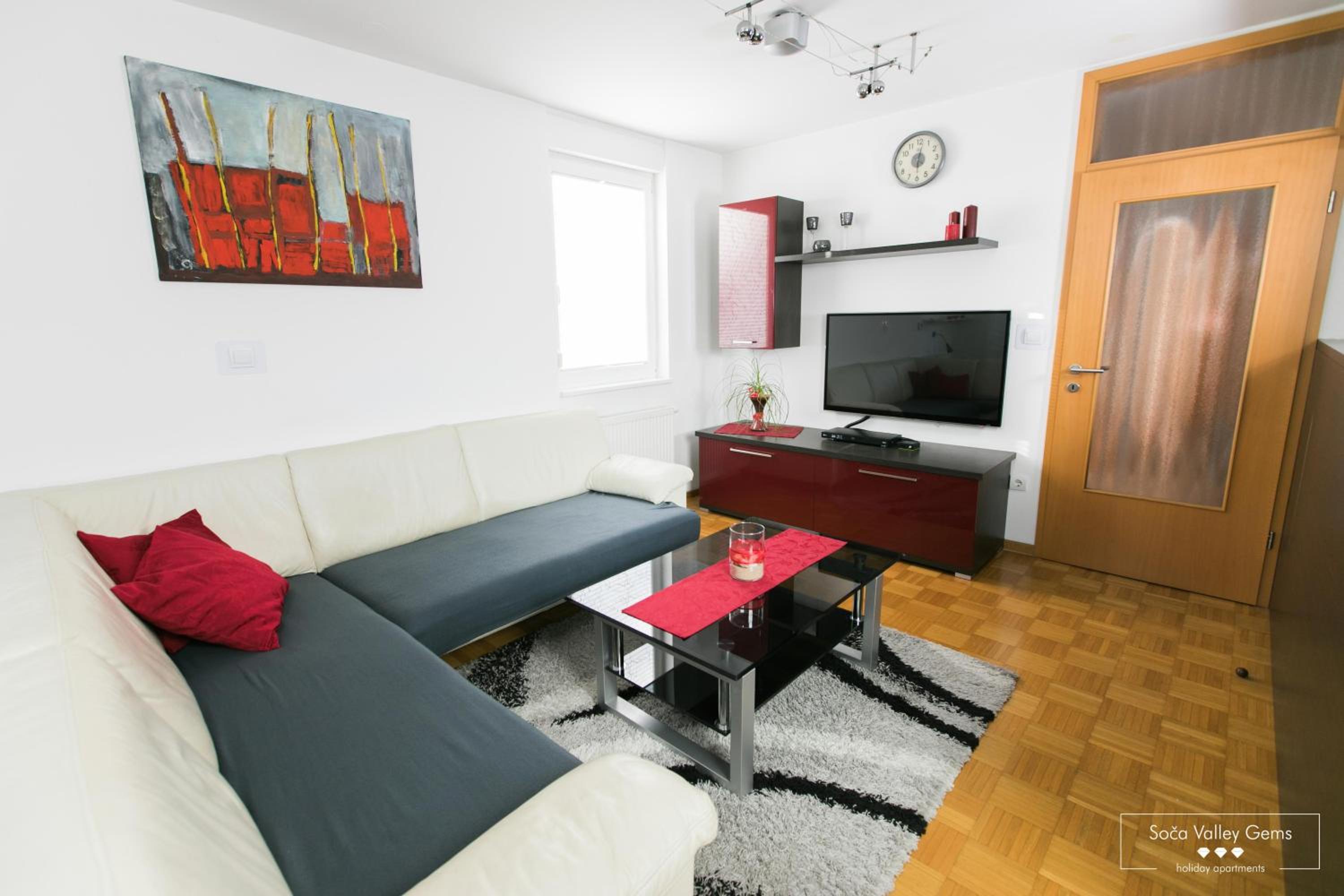 RUBY Apartment Kobarid Private Sauna Retreat view 5