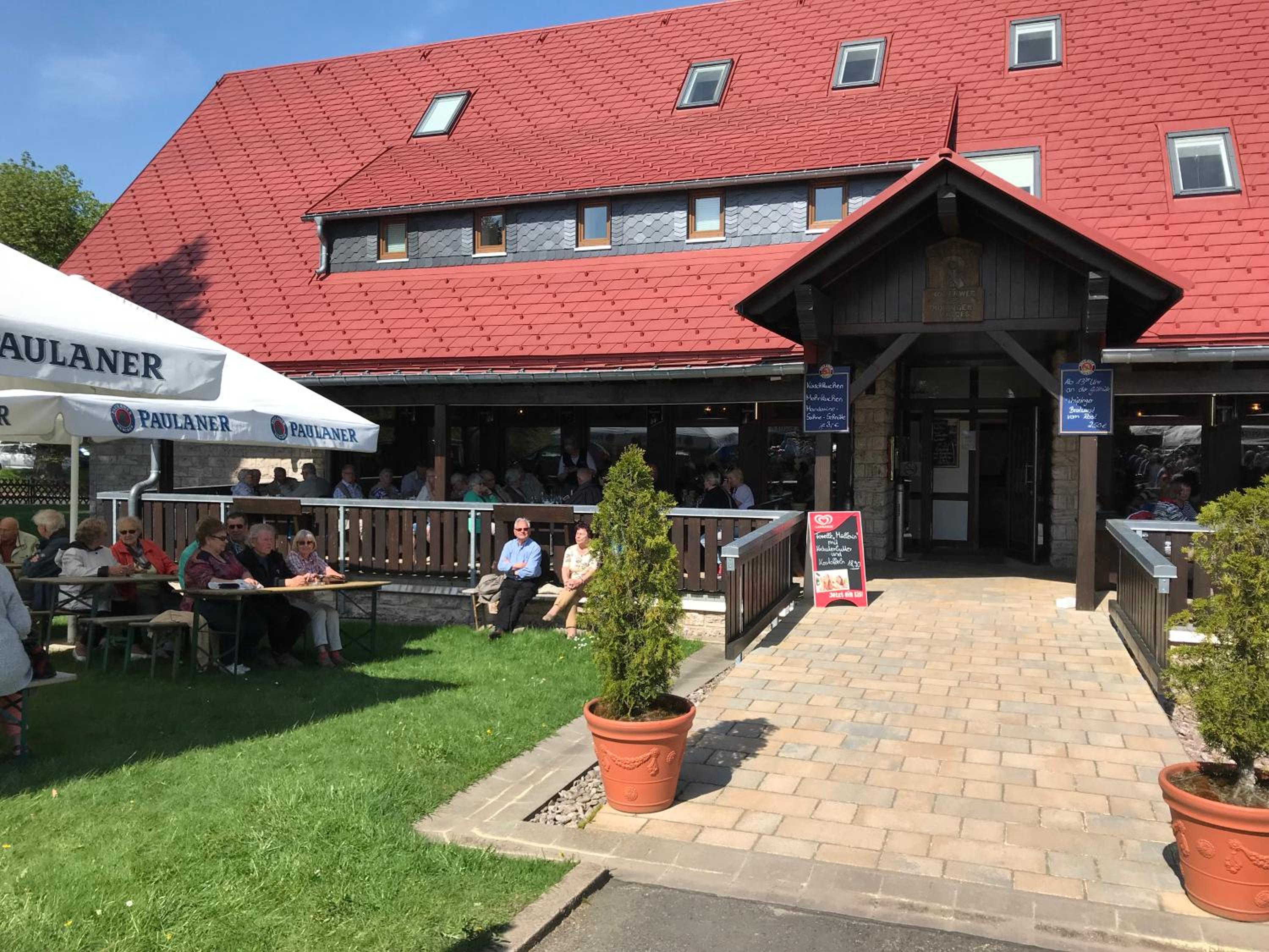 Berggasthof Heuberghaus, direkt am Rennsteig
