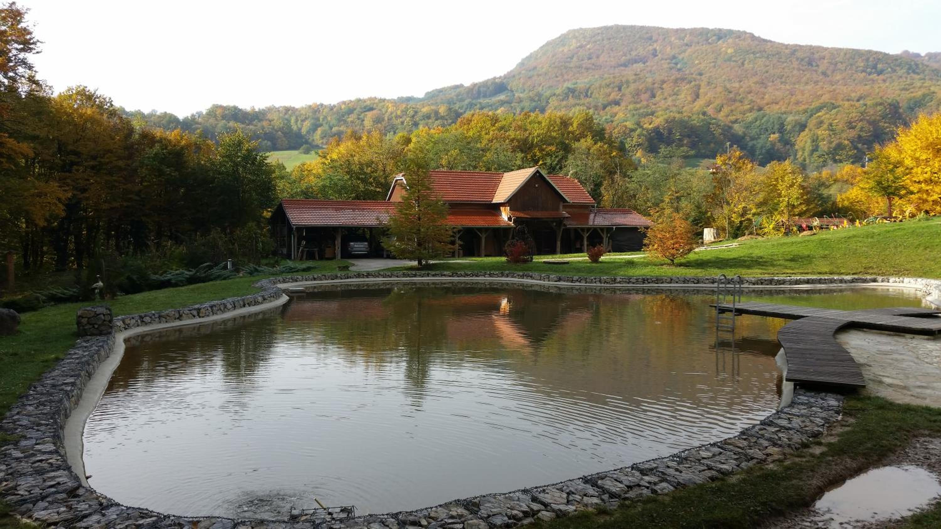 Country house with a pool in Medvednica Nature Park