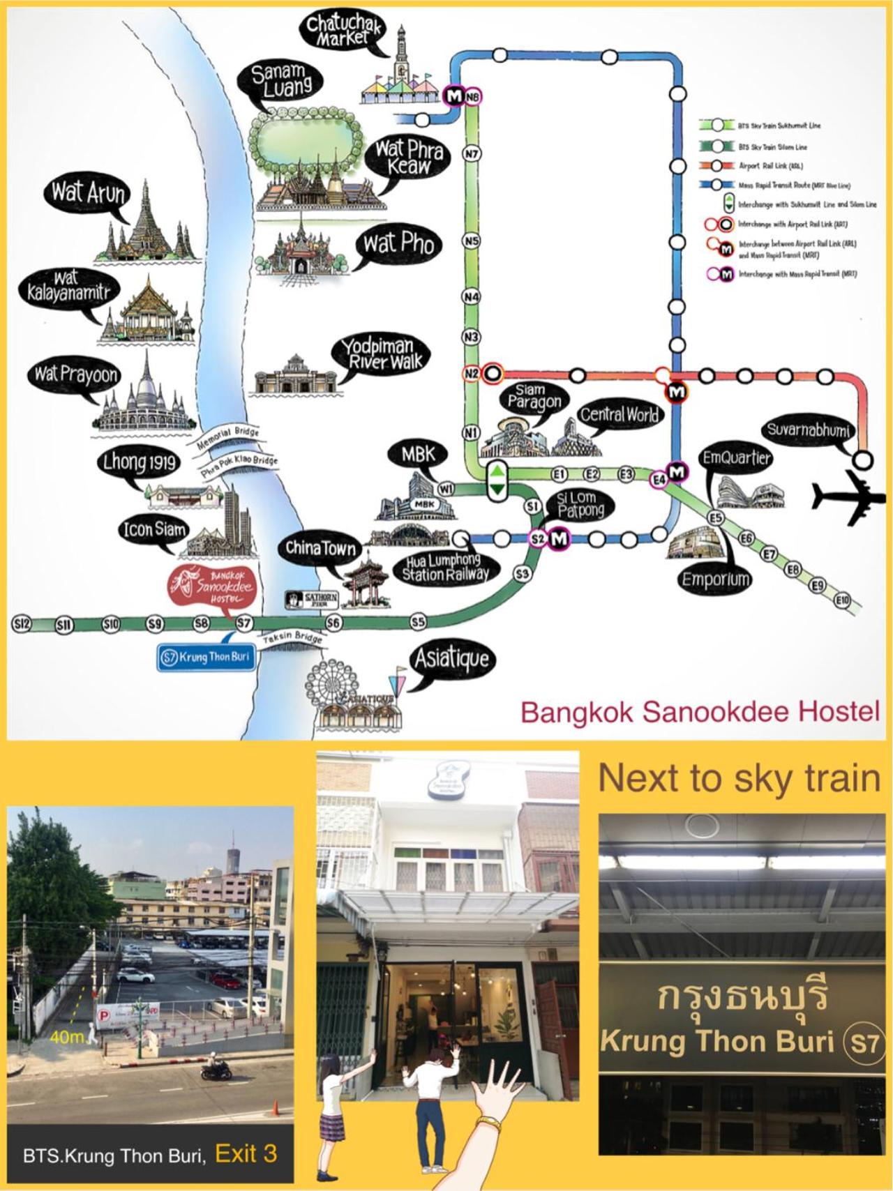 Bangkok Sanookdee Hostel
