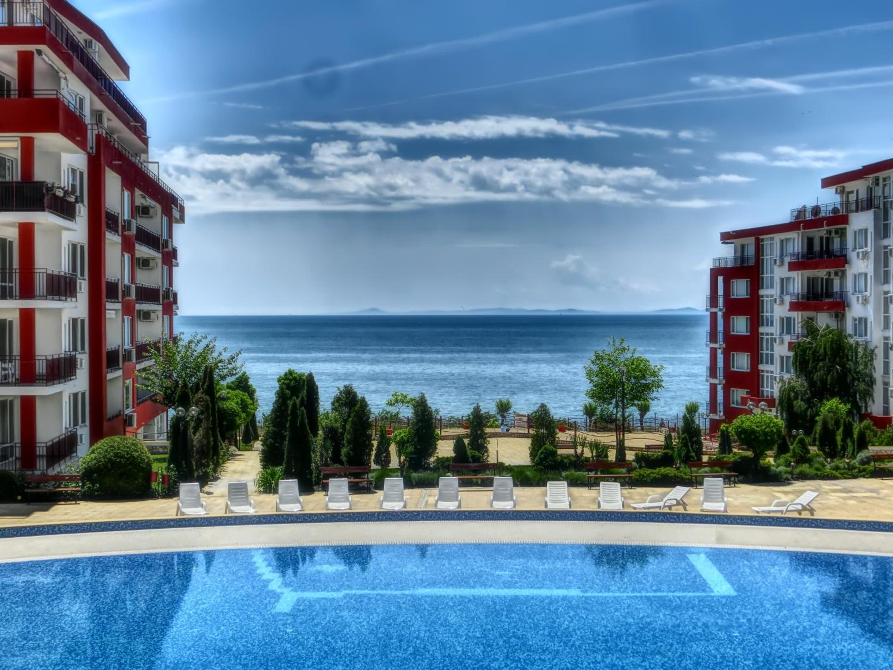 Sea View apartment, Panorama, Pools and beach, Sveti Vlas view 4