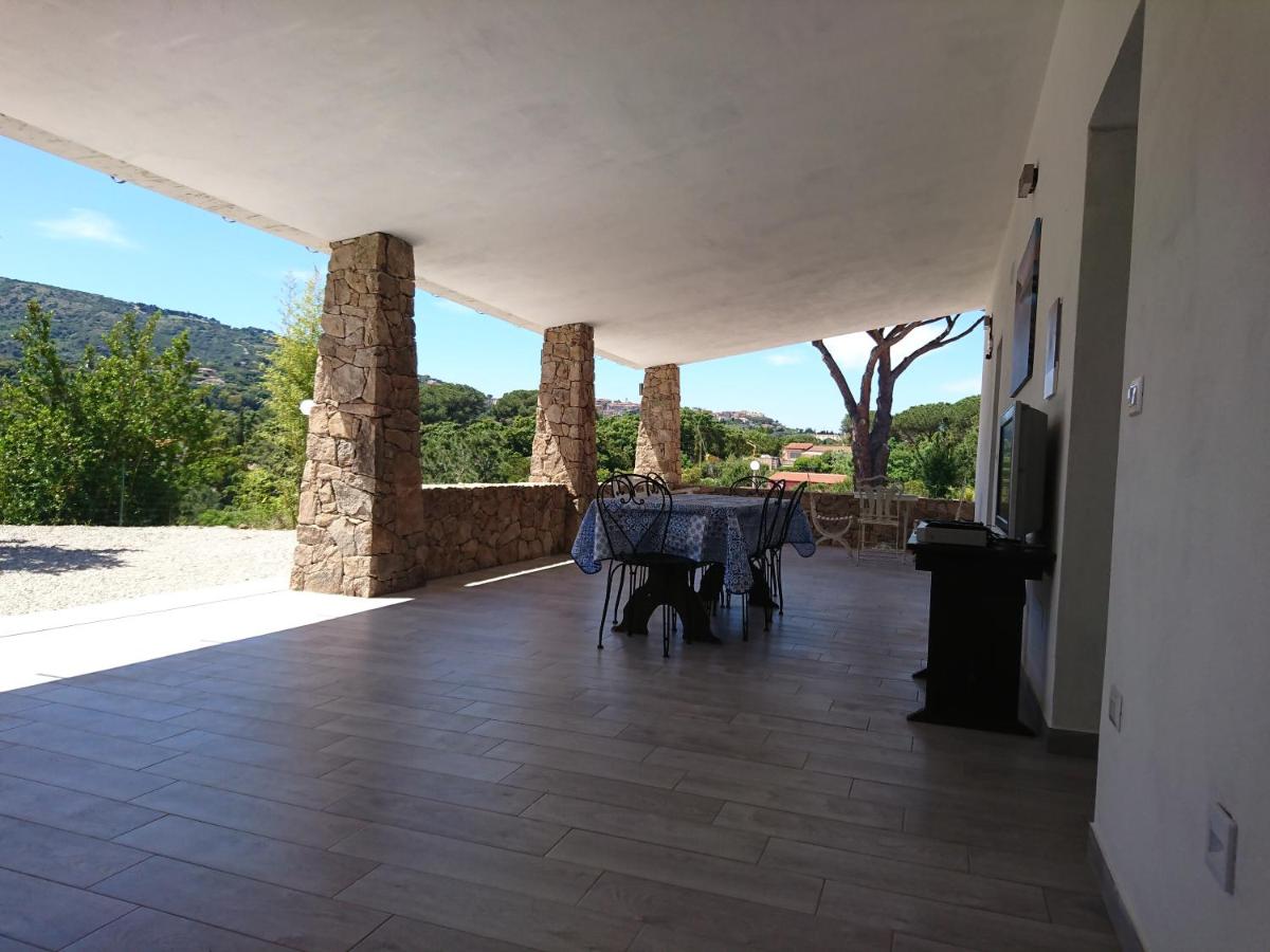 outdoor BBQ area