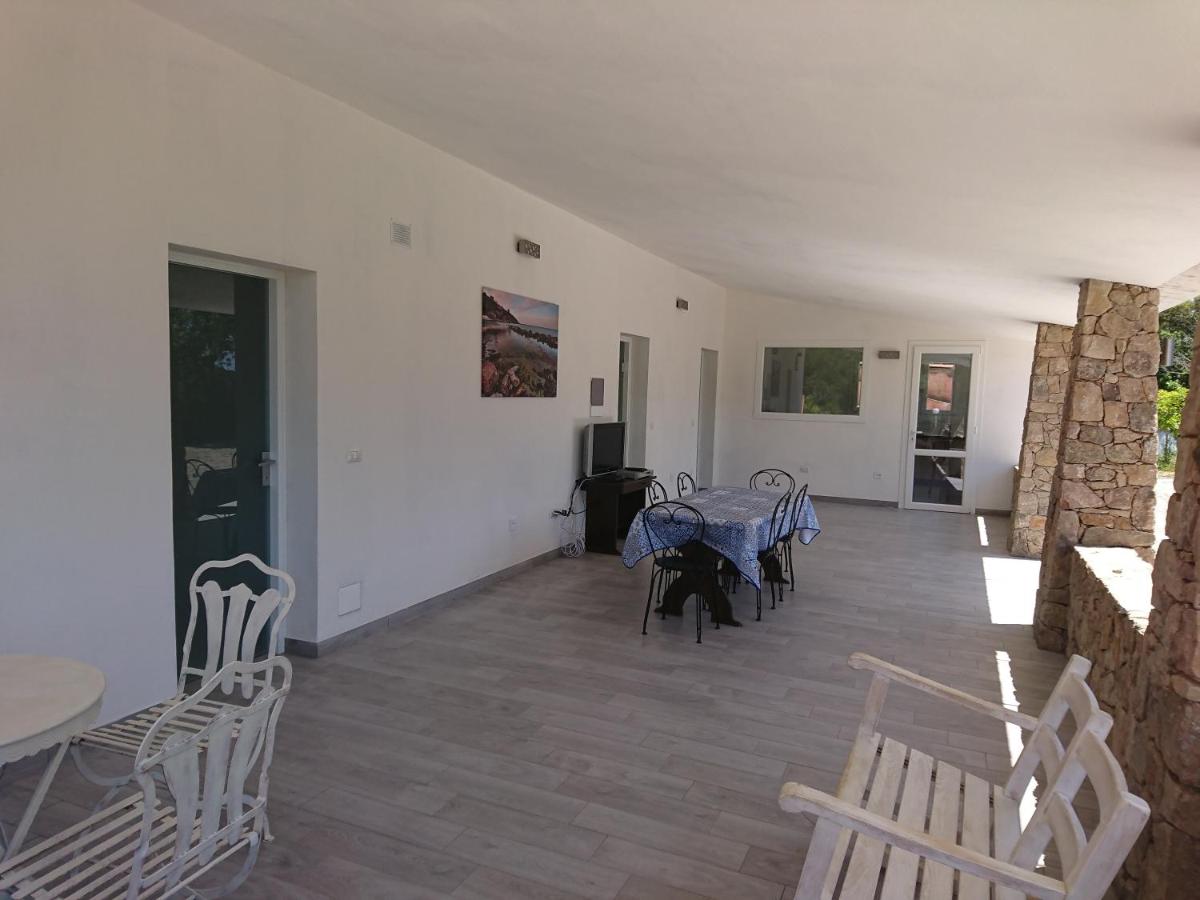 outdoor BBQ area