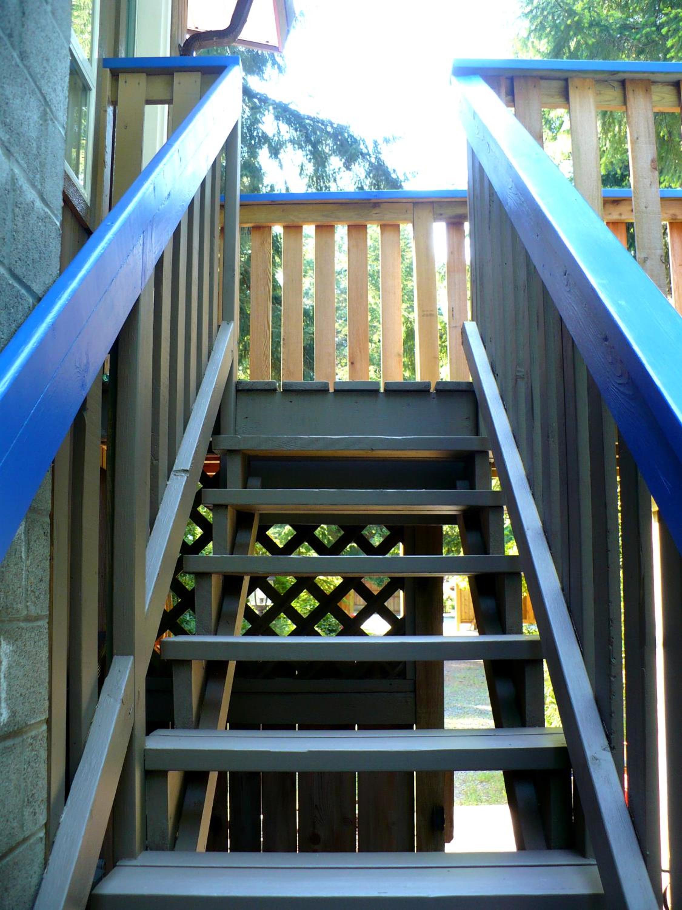 At Nautica Tigh private keypad entrances