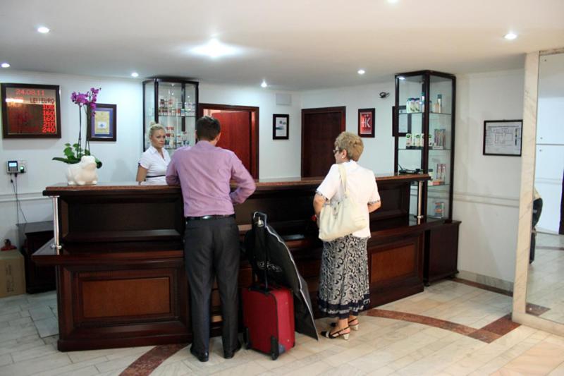 hotel reception