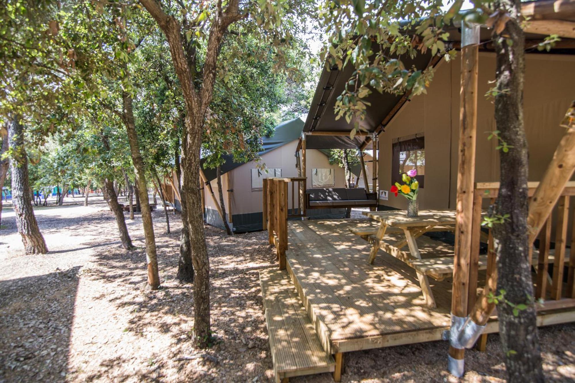Camping Park Soline Glamping Family Tent