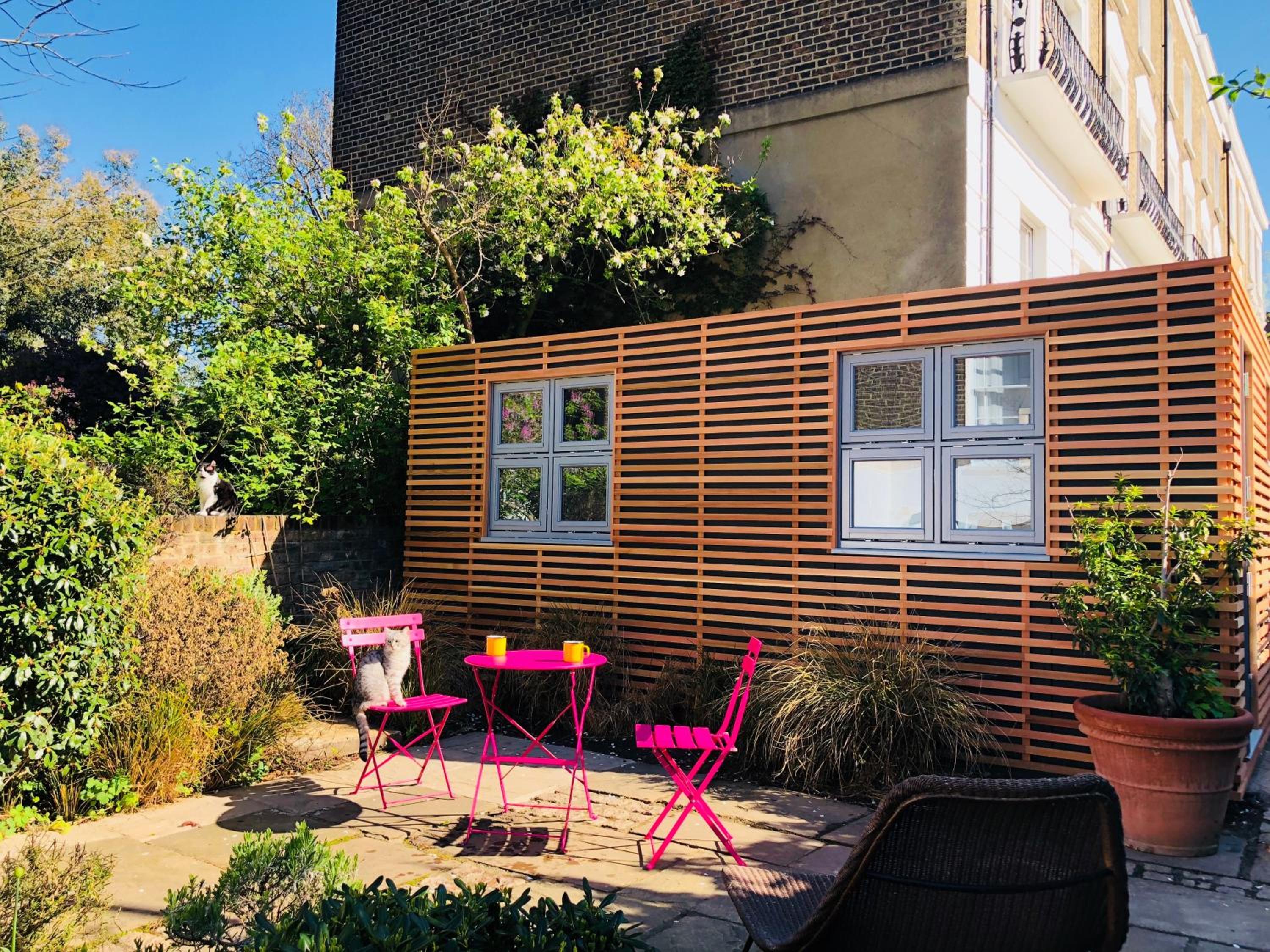 outdoor bbq area