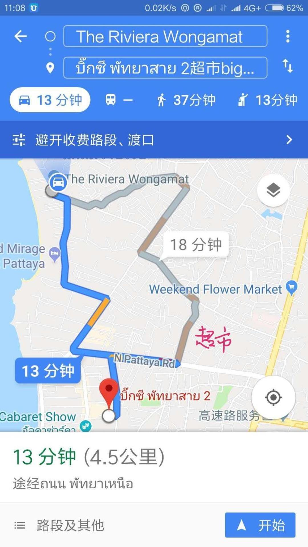 The Riviera Wongamat Hong Apartment