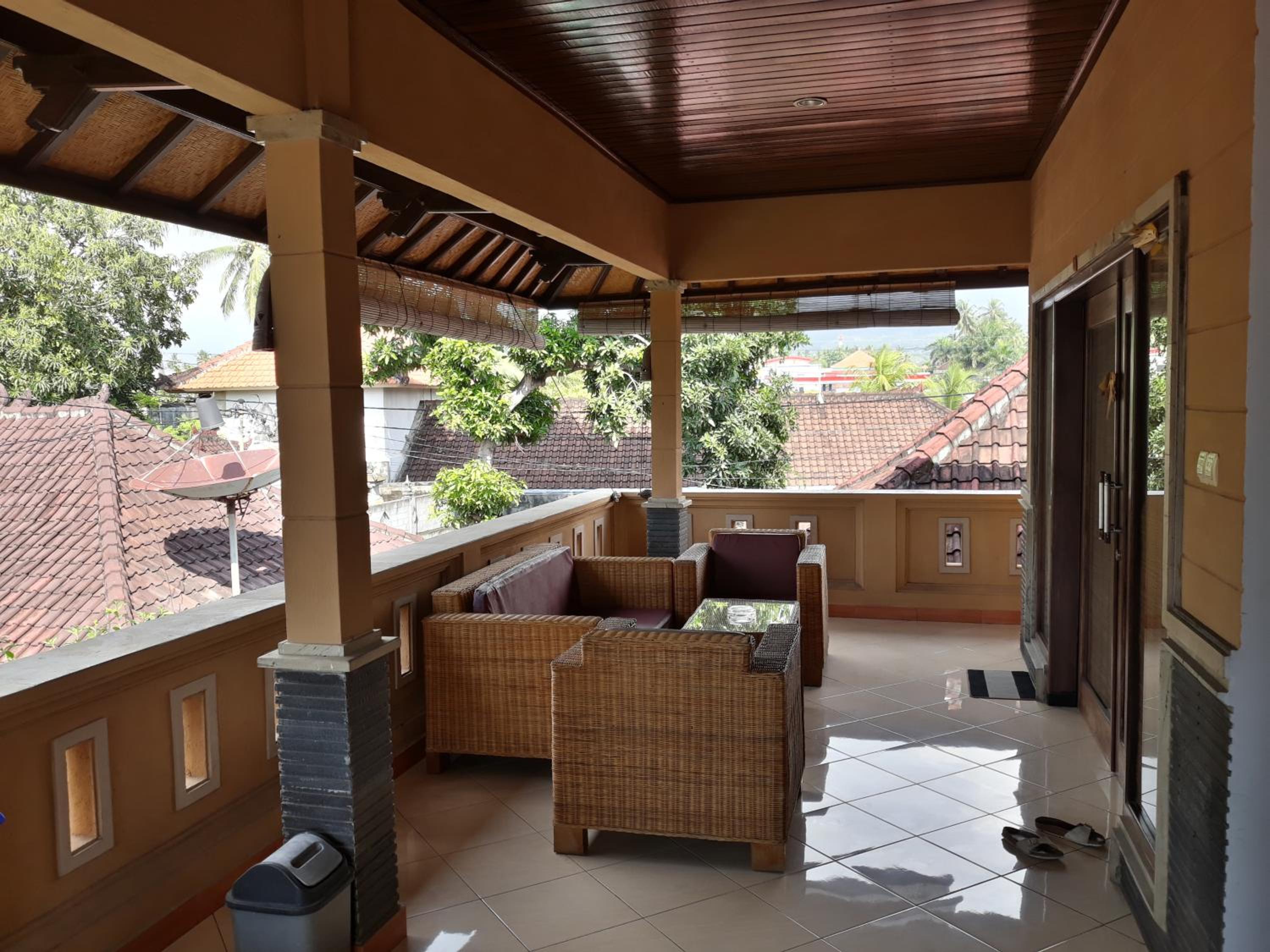 Gede Homestay view 2