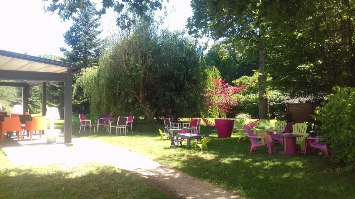outdoor BBQ area