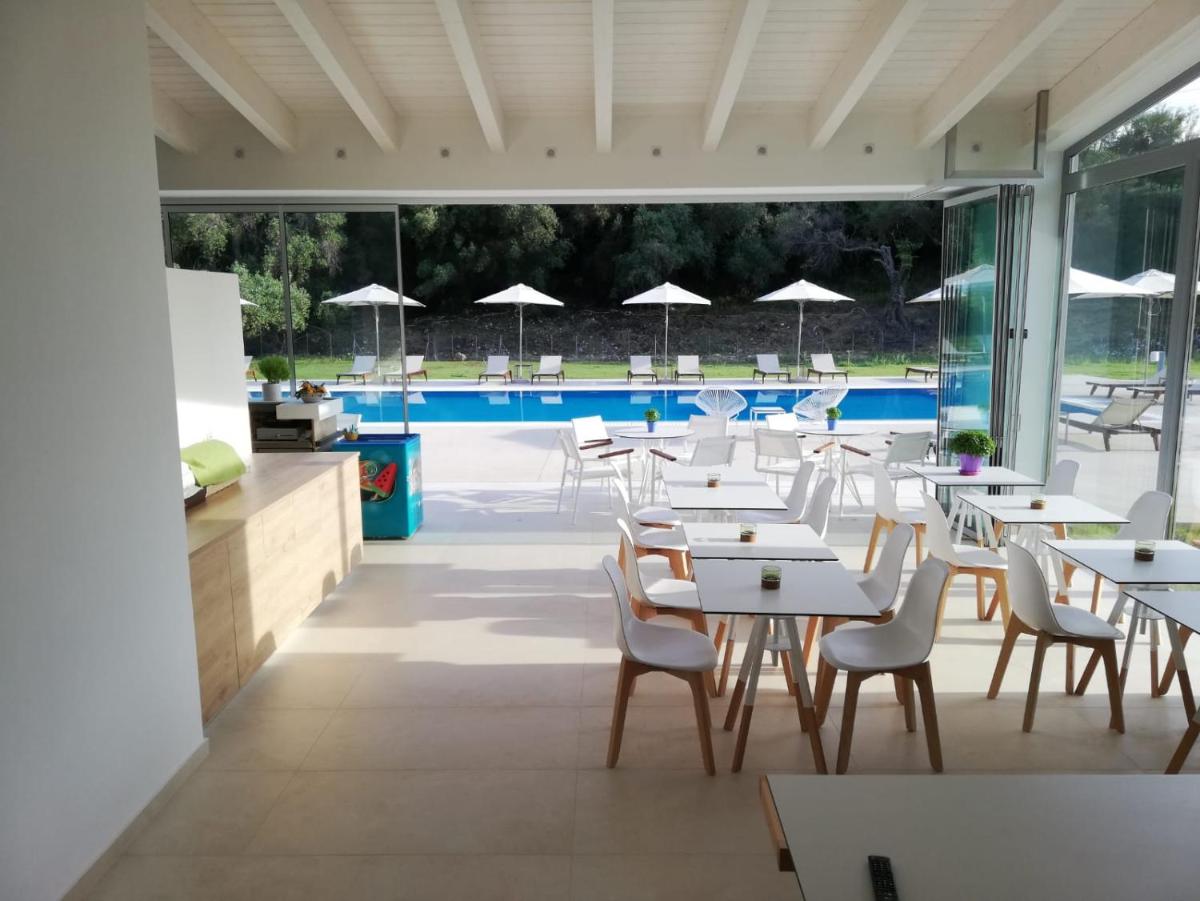 outdoor BBQ area