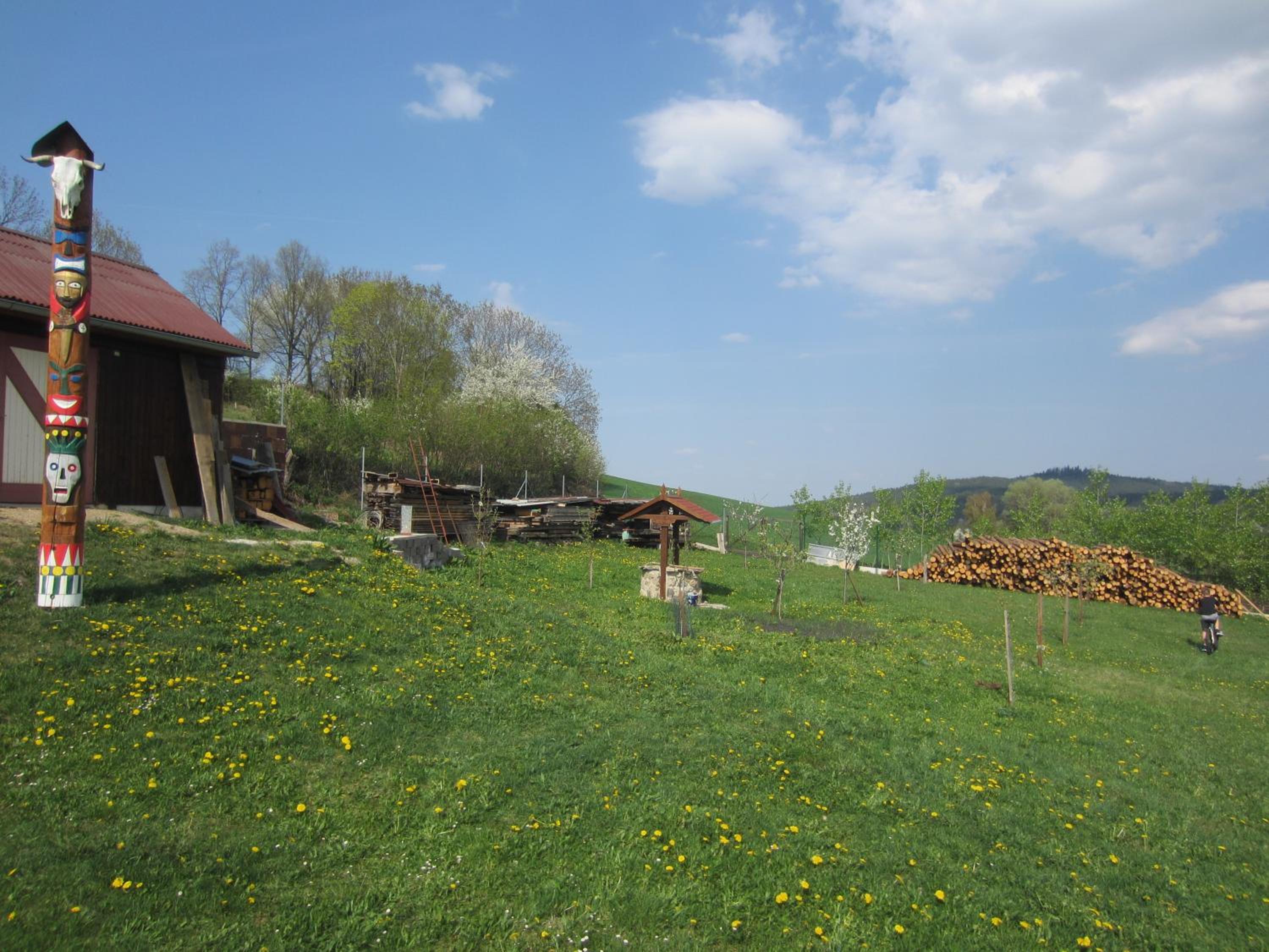 Šumavský domek v Záhoří