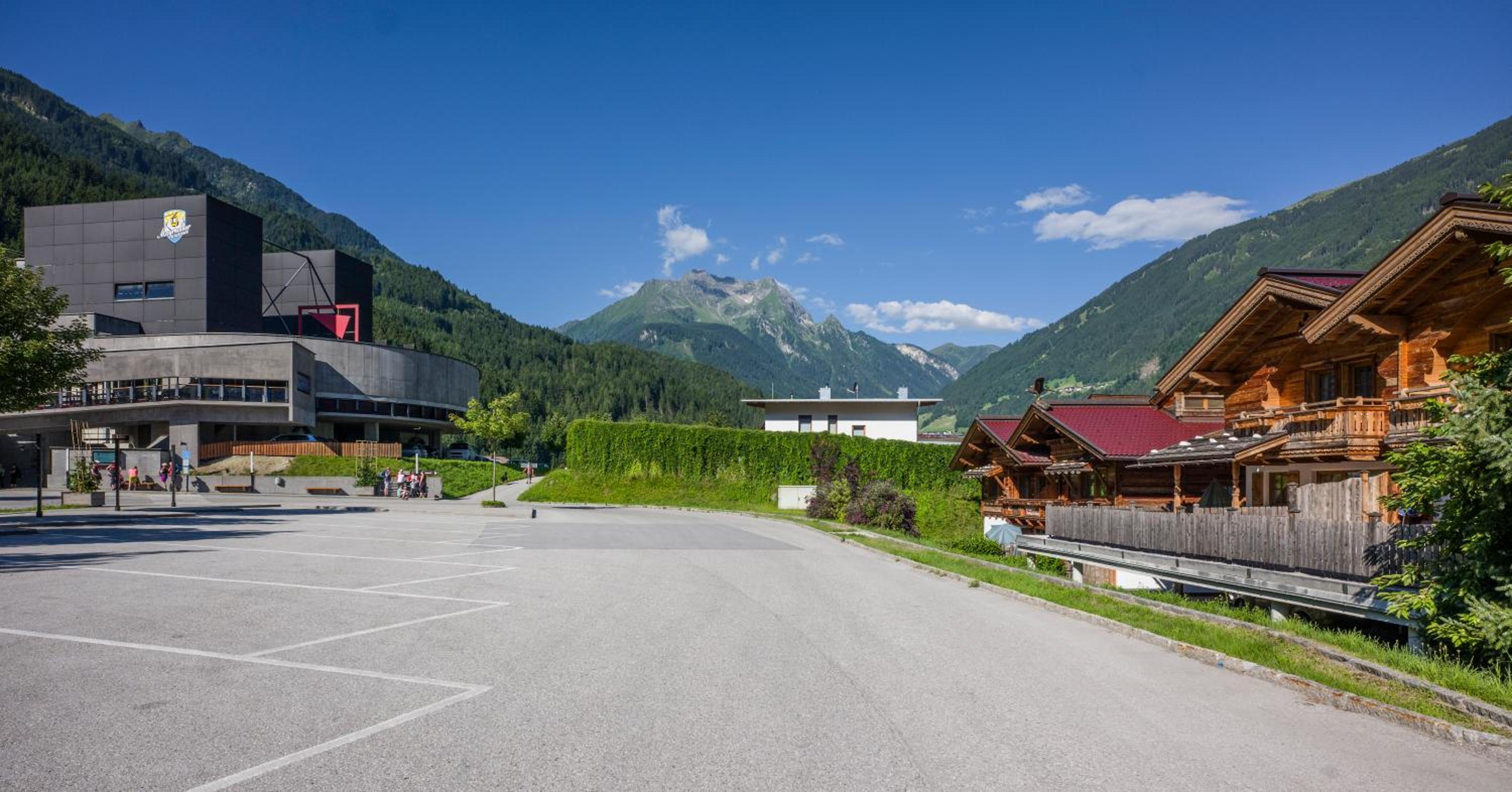 Alpenchalet Brücke