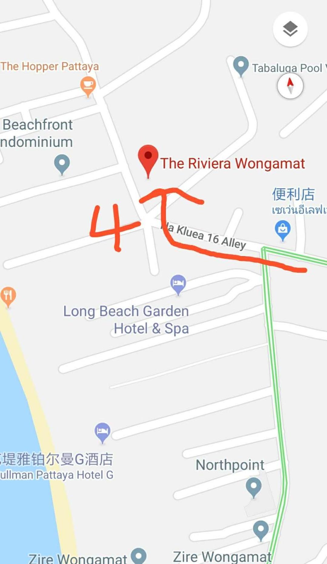 The Riviera Wongamat Hong Apartment