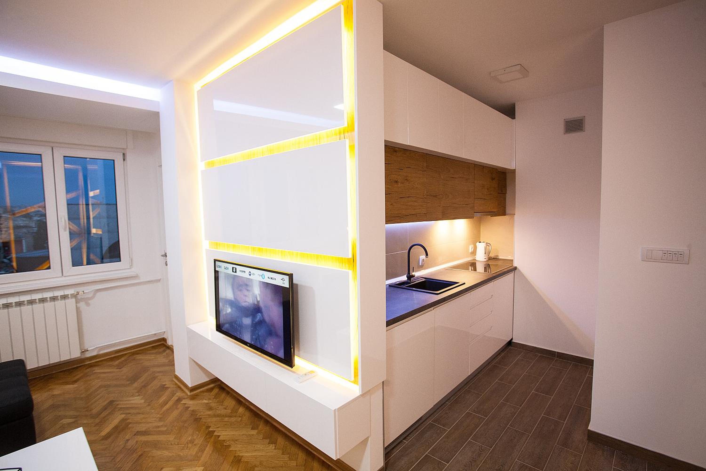 White Lux apartment view 5