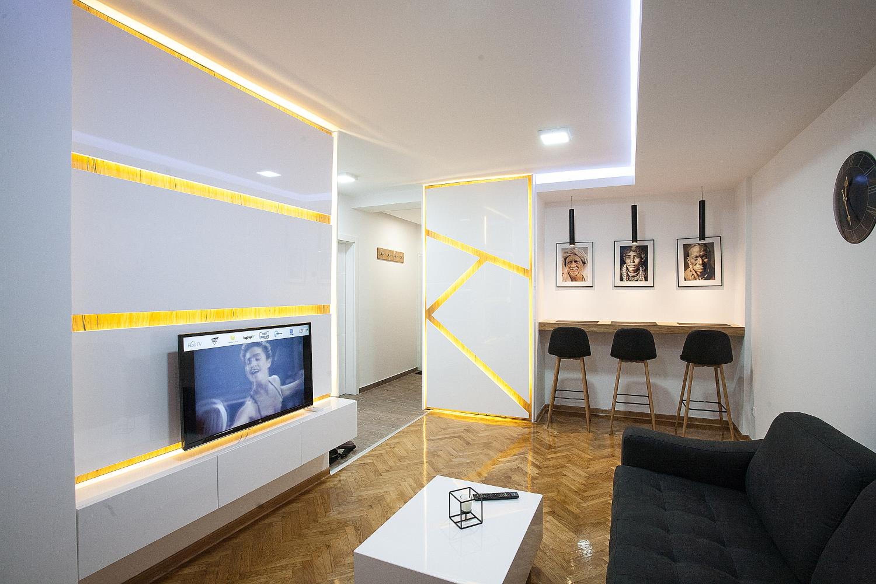 White Lux apartment view 2