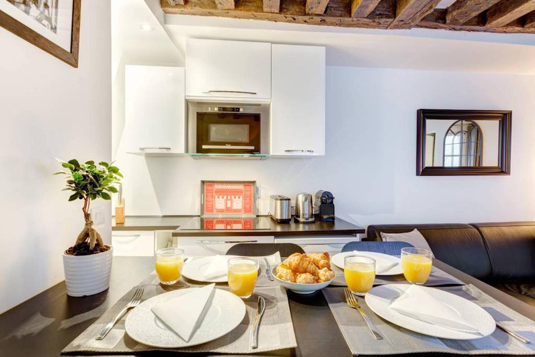Historic Paris Apartment Steps from Notre Dame and Louvre - Limited Offer