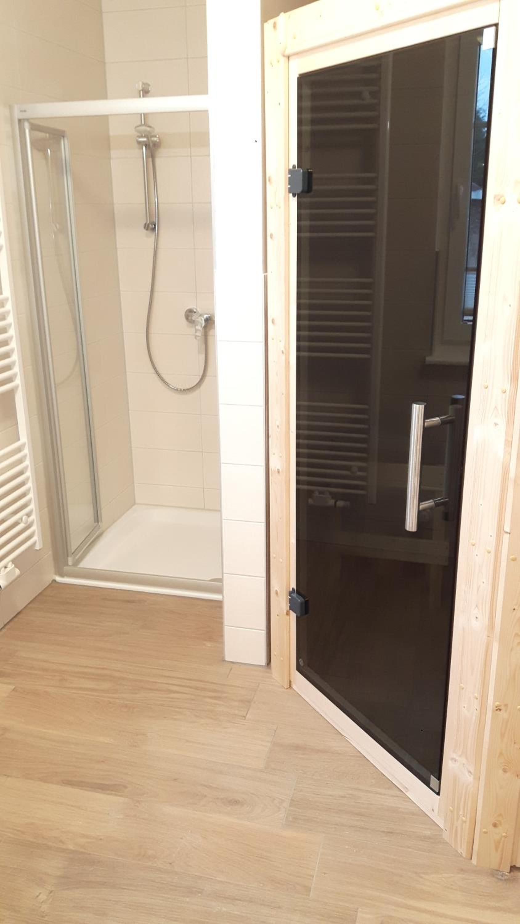 Ferienhäuser Hühnergott und Kranichnest, Sauna, Kamin und Garten