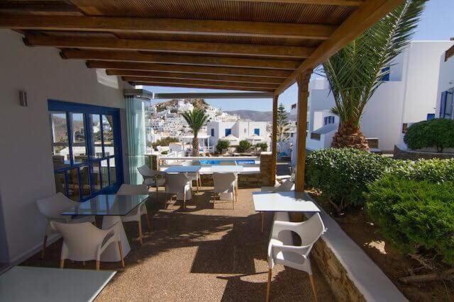 outdoor BBQ area