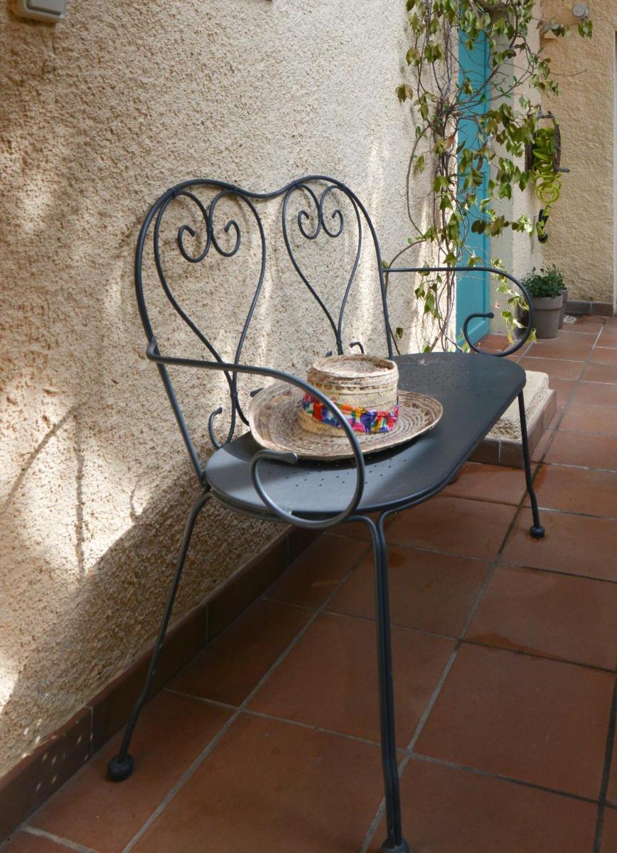 outdoor BBQ area