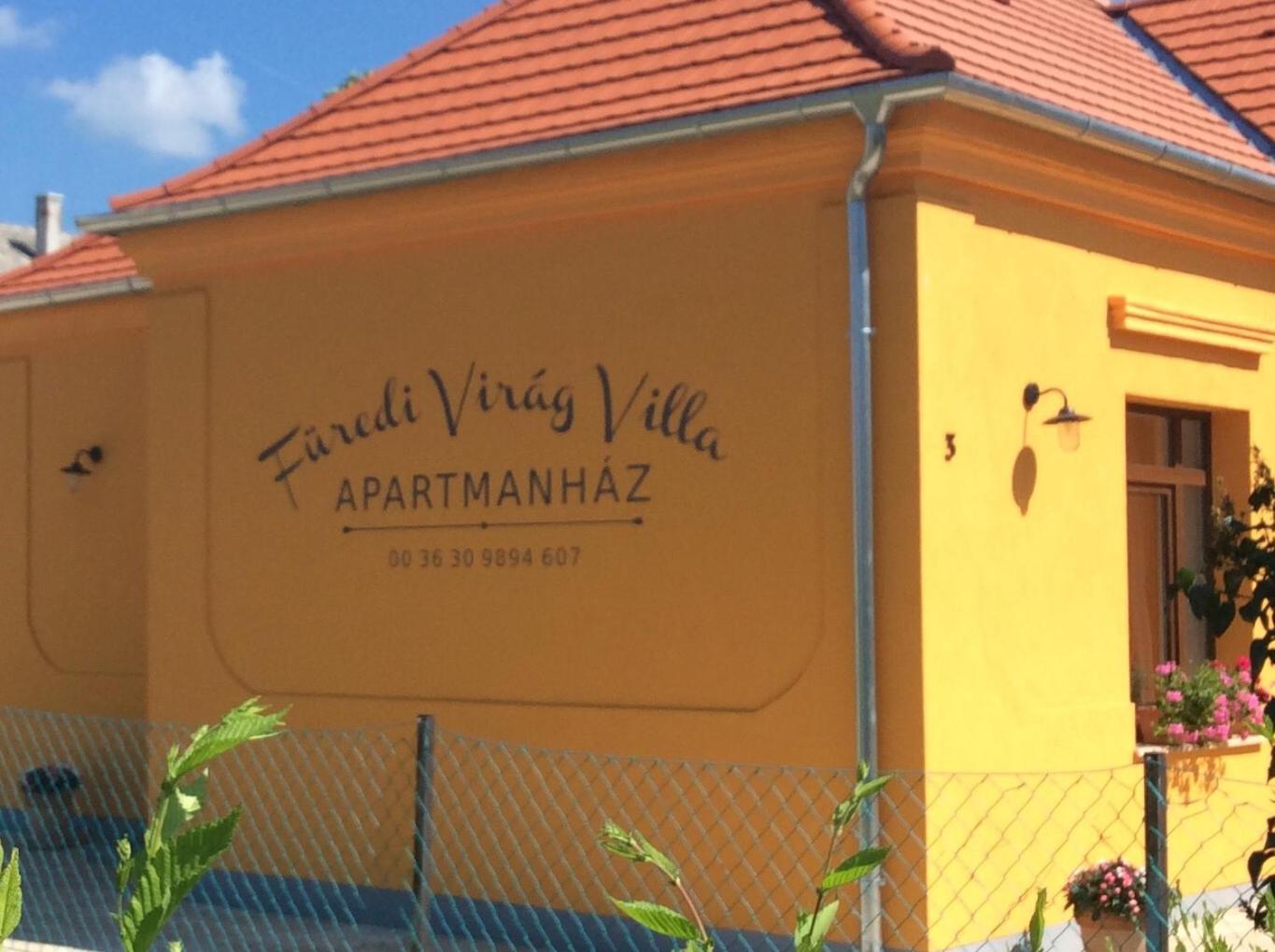 Füredi Virág Villa view 2