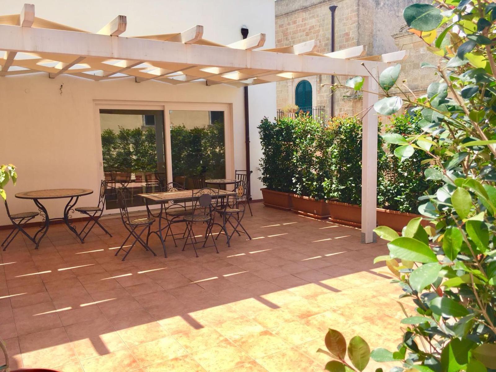 B&B L'Assunta en Alessano — balance & terrace