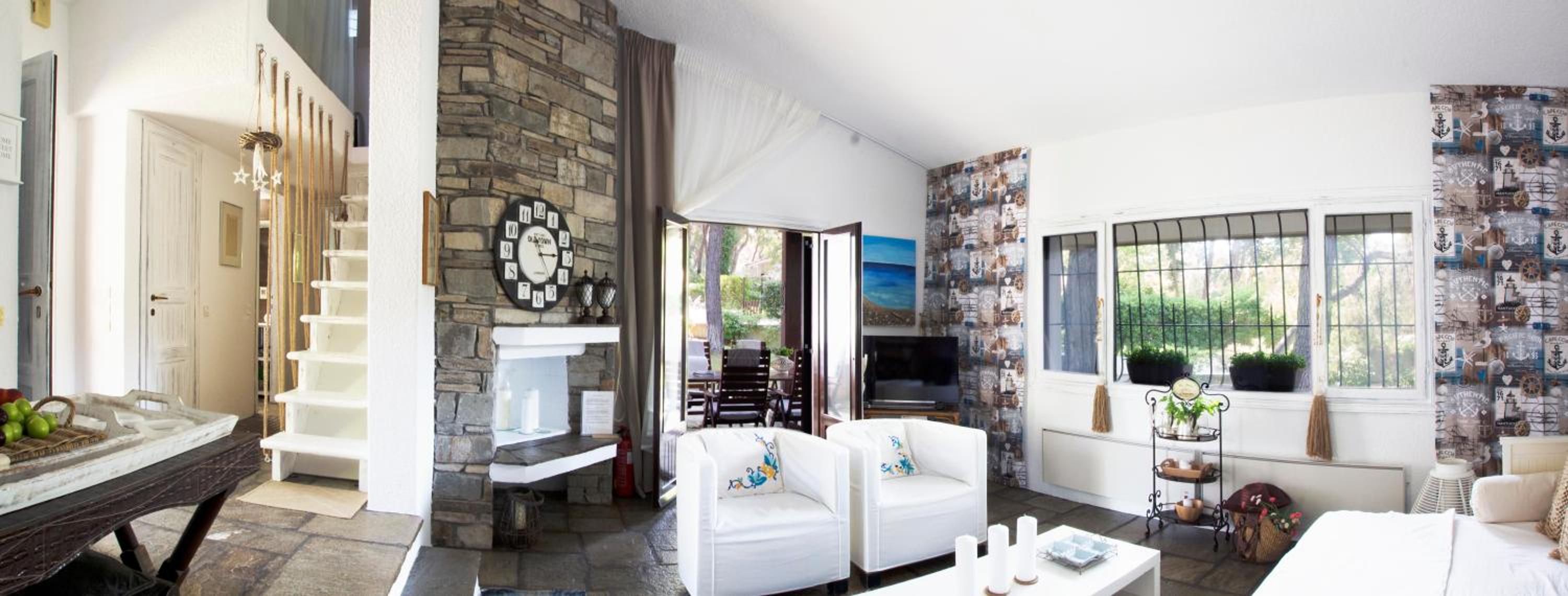 Villa Irini in Sani view 3