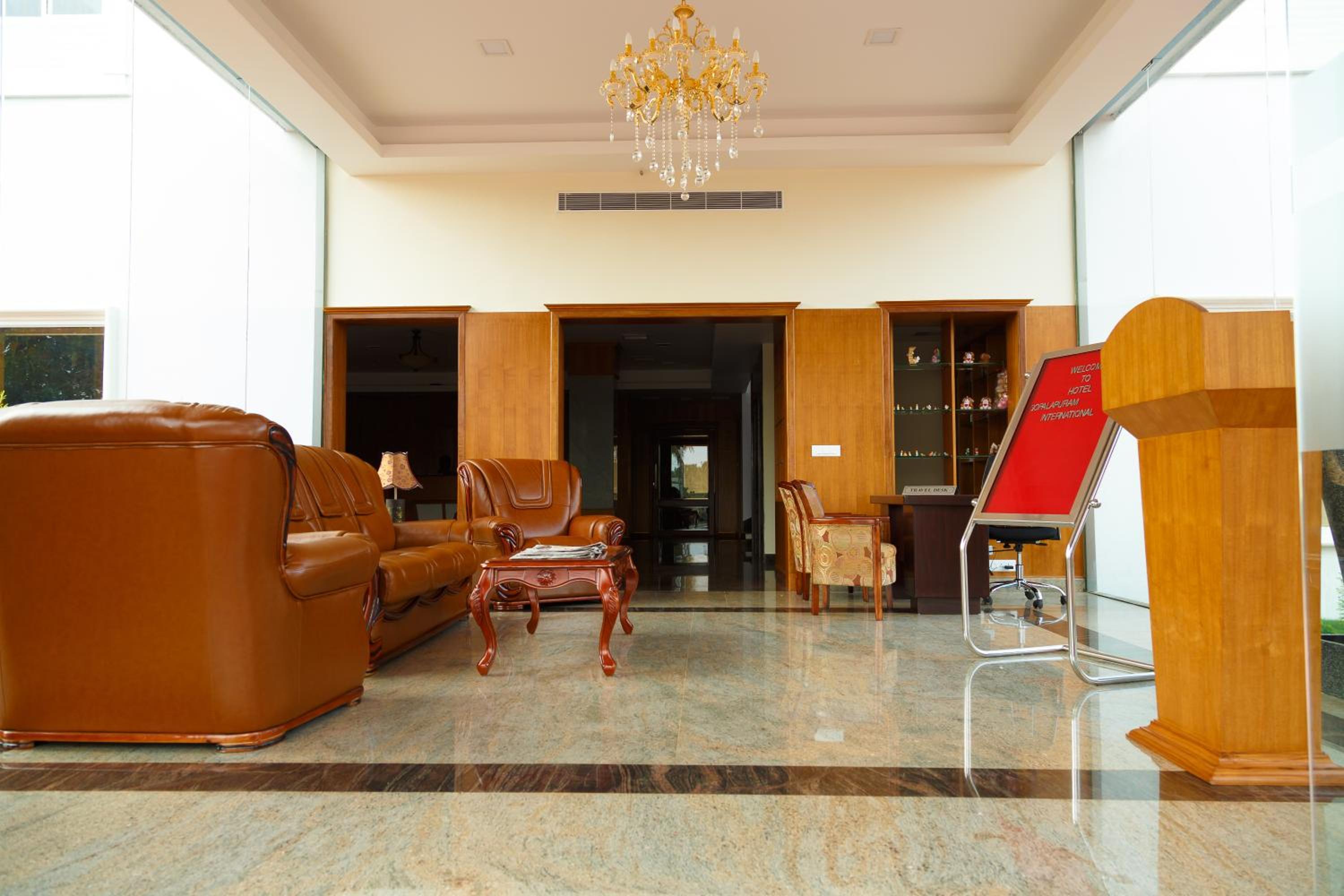 hotel reception