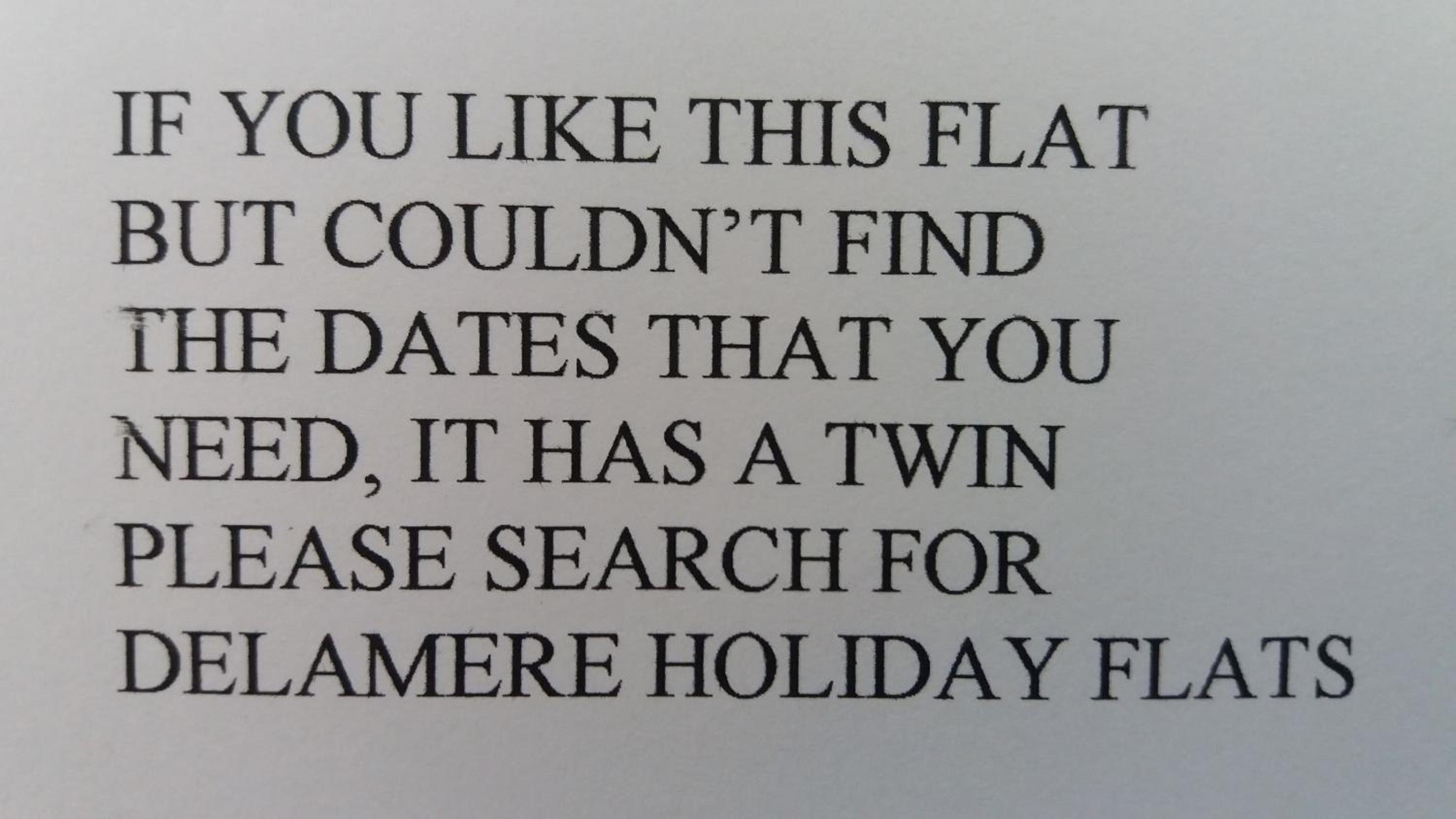 delamere holiday apartments